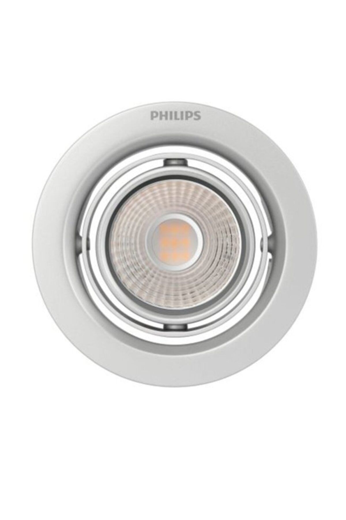 Philips 7w Sıva Altı Yuvarlak 2700k Gümüş Kasa Led Spot Armatür