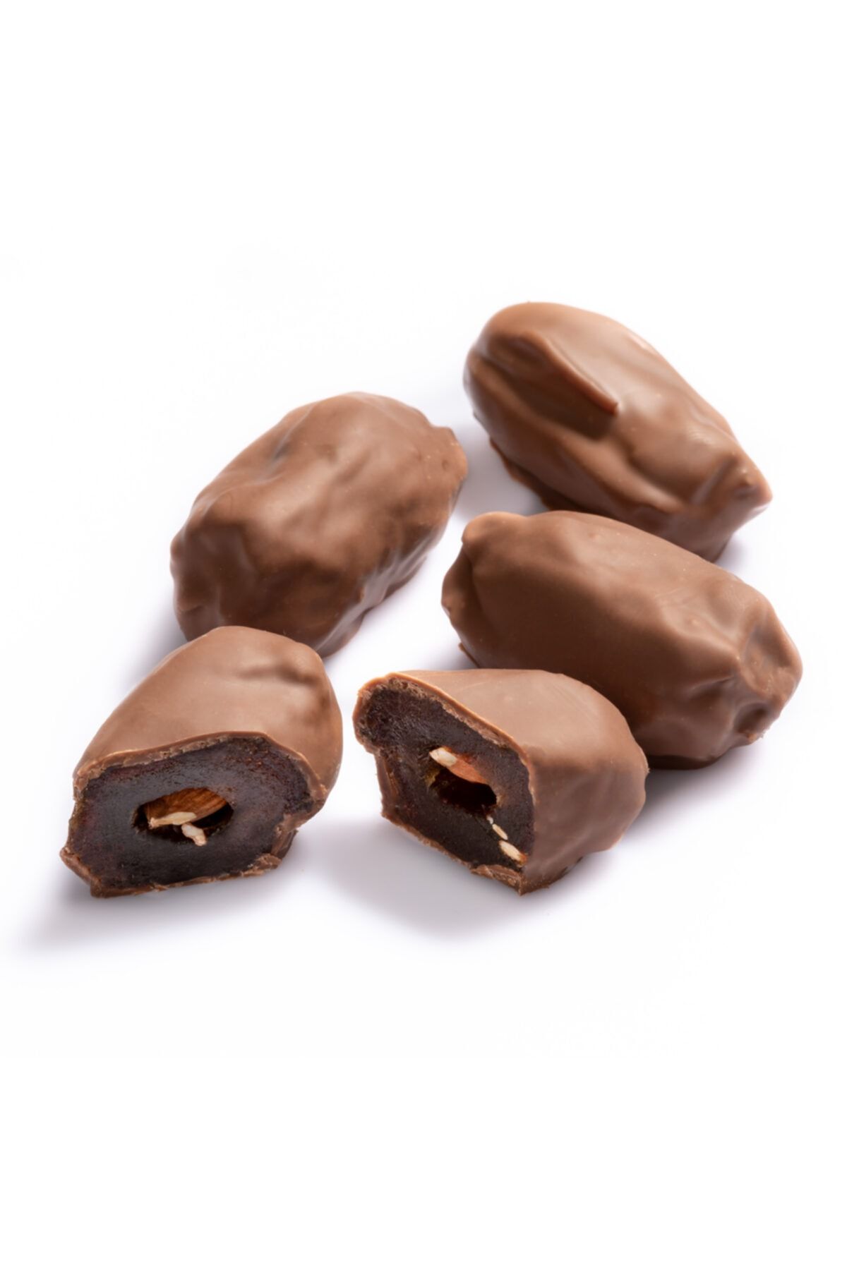 BUTTERFLY Sütlü Çikolata Kaplı Bademli Hurma %38 Gana