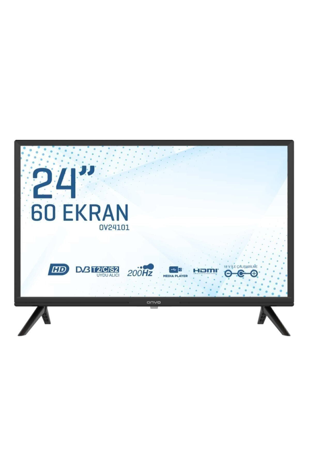 ONVO OV24101 24’’ 60 Ekran Uydu Alıcılı HD Ready LED TV