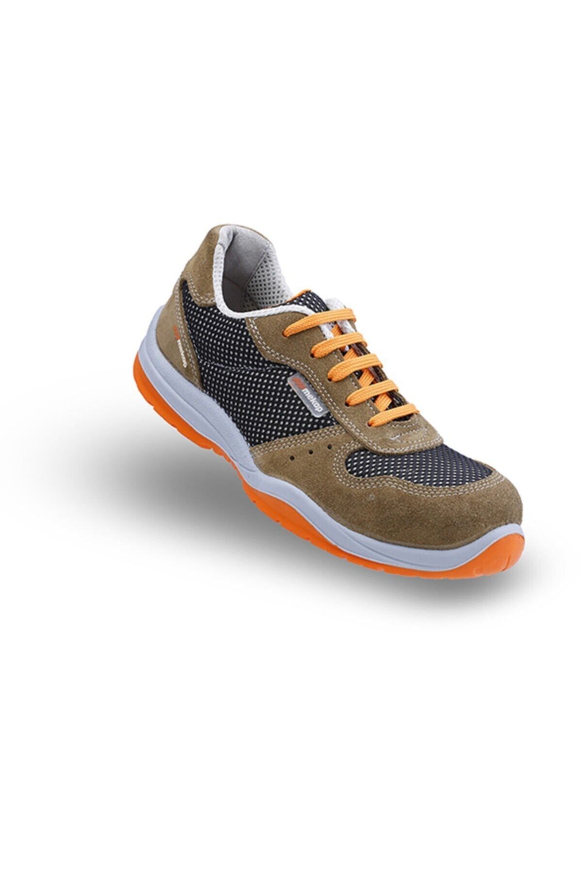Mekap Rmk-13 %100 Deri Çelik Burunlu Spor Iş Ayakkabısı