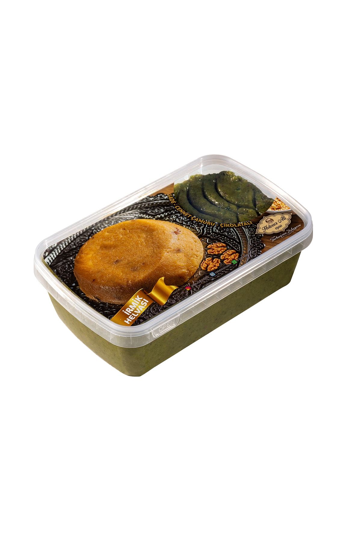 Helvacı Ali Cennet Çamuru (antep Fıstıklı Irmik Helvası) 1000gr