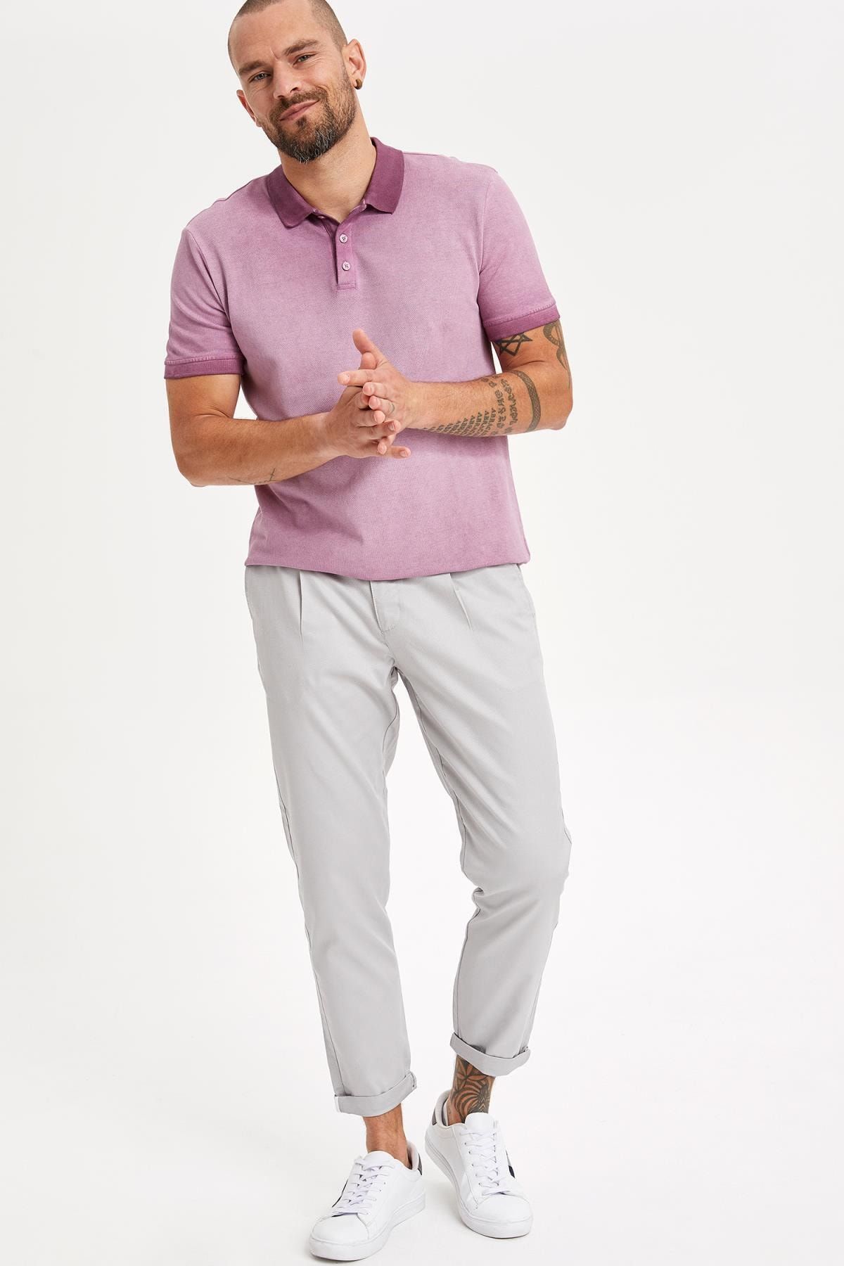 Defacto Tapered Fit Chino Pantolon