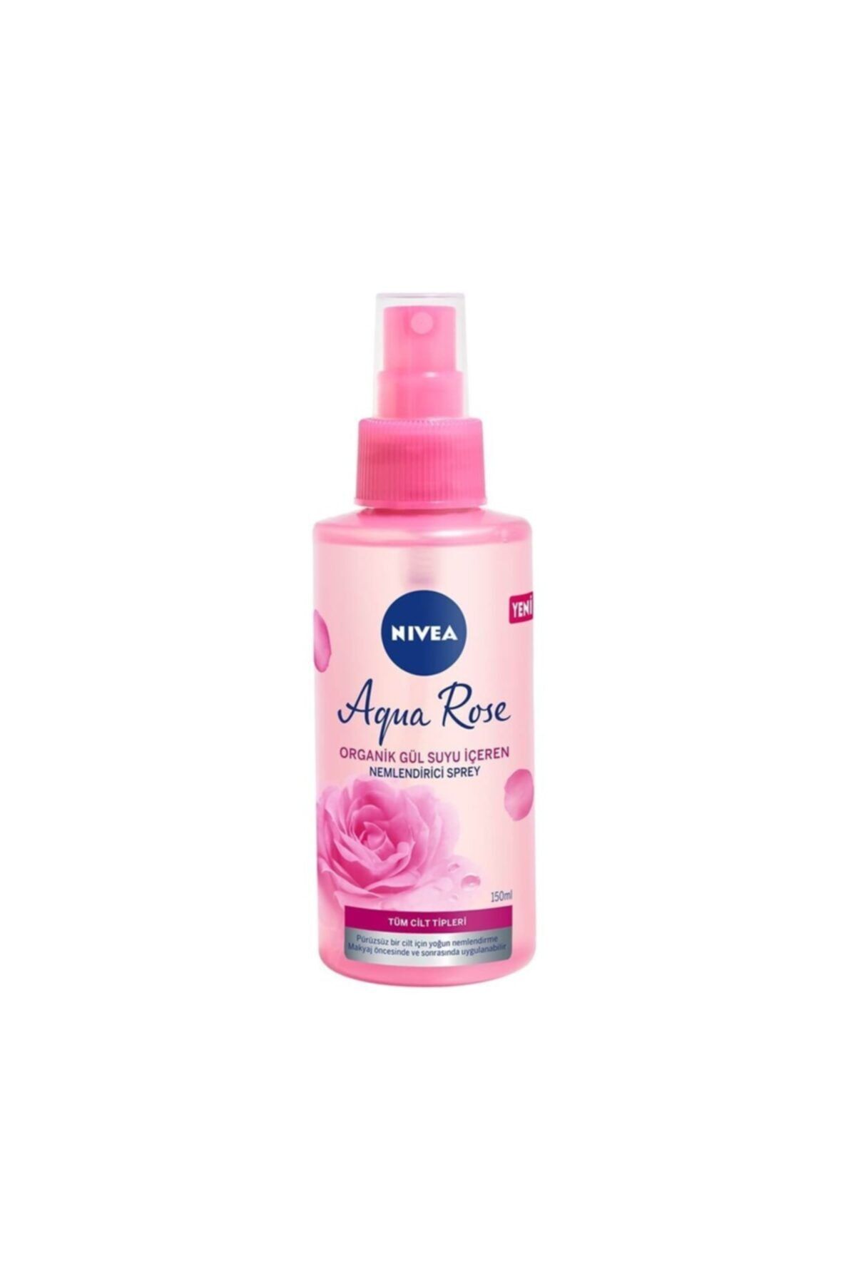 NIVEA Aqua Rose Organik Gül Suyu Içeren Nemlendirici Sprey 150ml