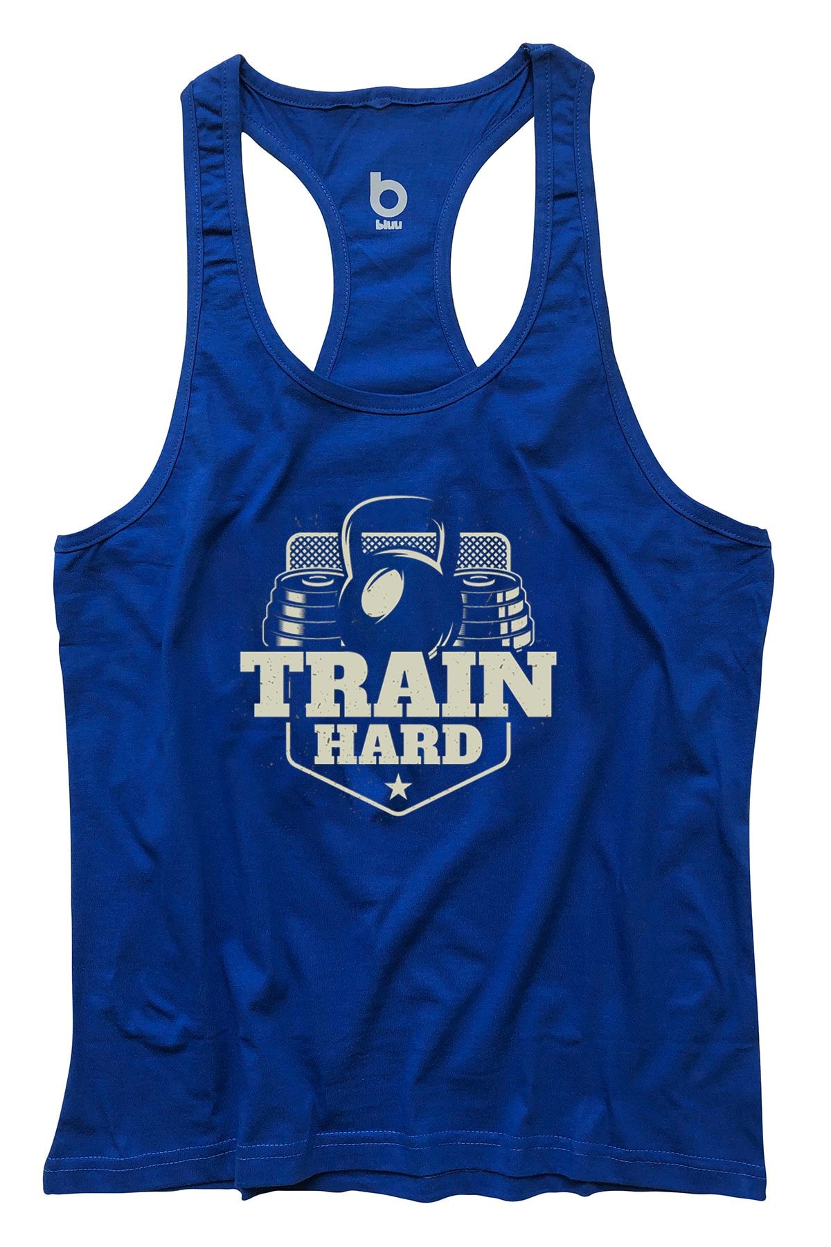 BLUU Trainhard Fitness Gym Tank Top Sporcu Atleti