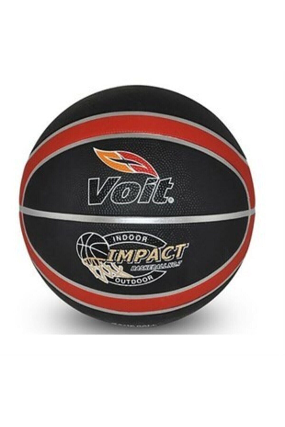 Voit Impact 057 Basketbol Topu No: 7 Siyah-kırmızı