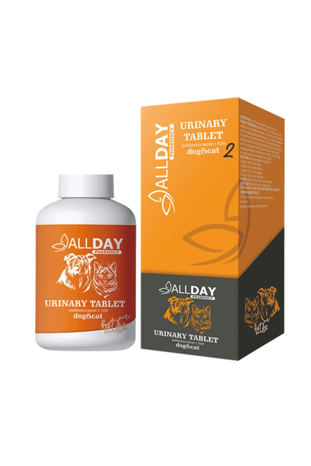 ALLDAY Urinary Tablet (c Vitamini) Kedi & Köpek 75 Gr