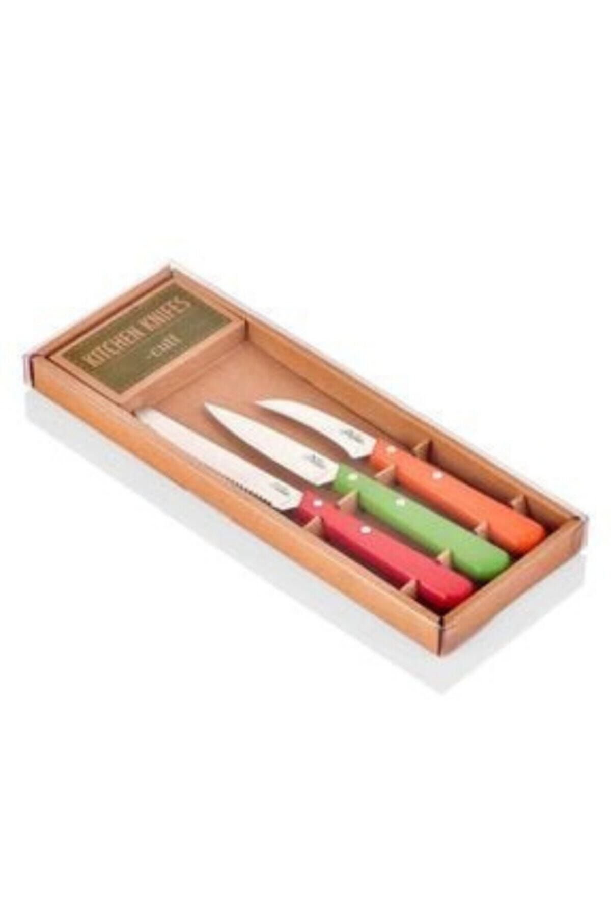 The Mia Cutt Mutfak Bıçak Seti 3-lü Set