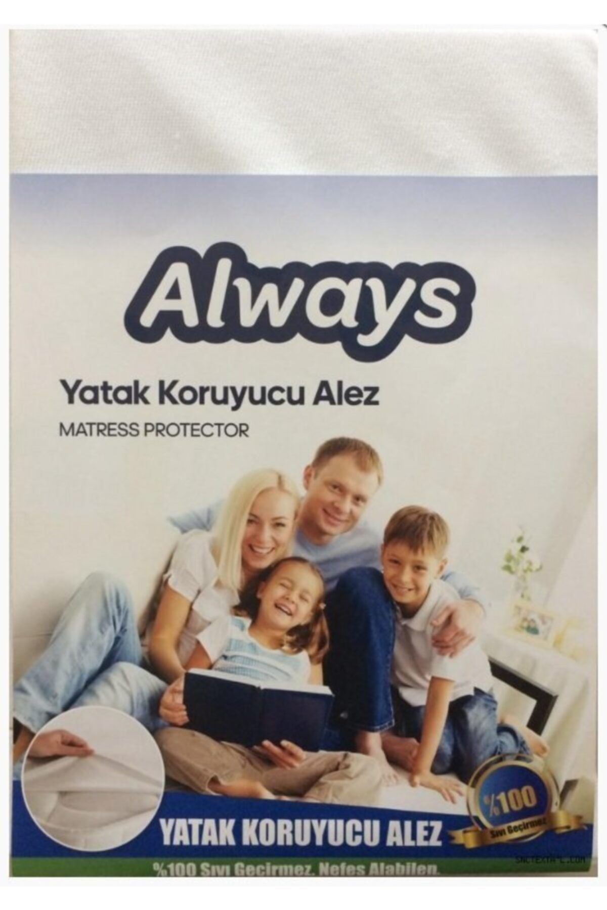 Always Yatak Koruyucu Alez Çift Kişilik 160x200 Cm