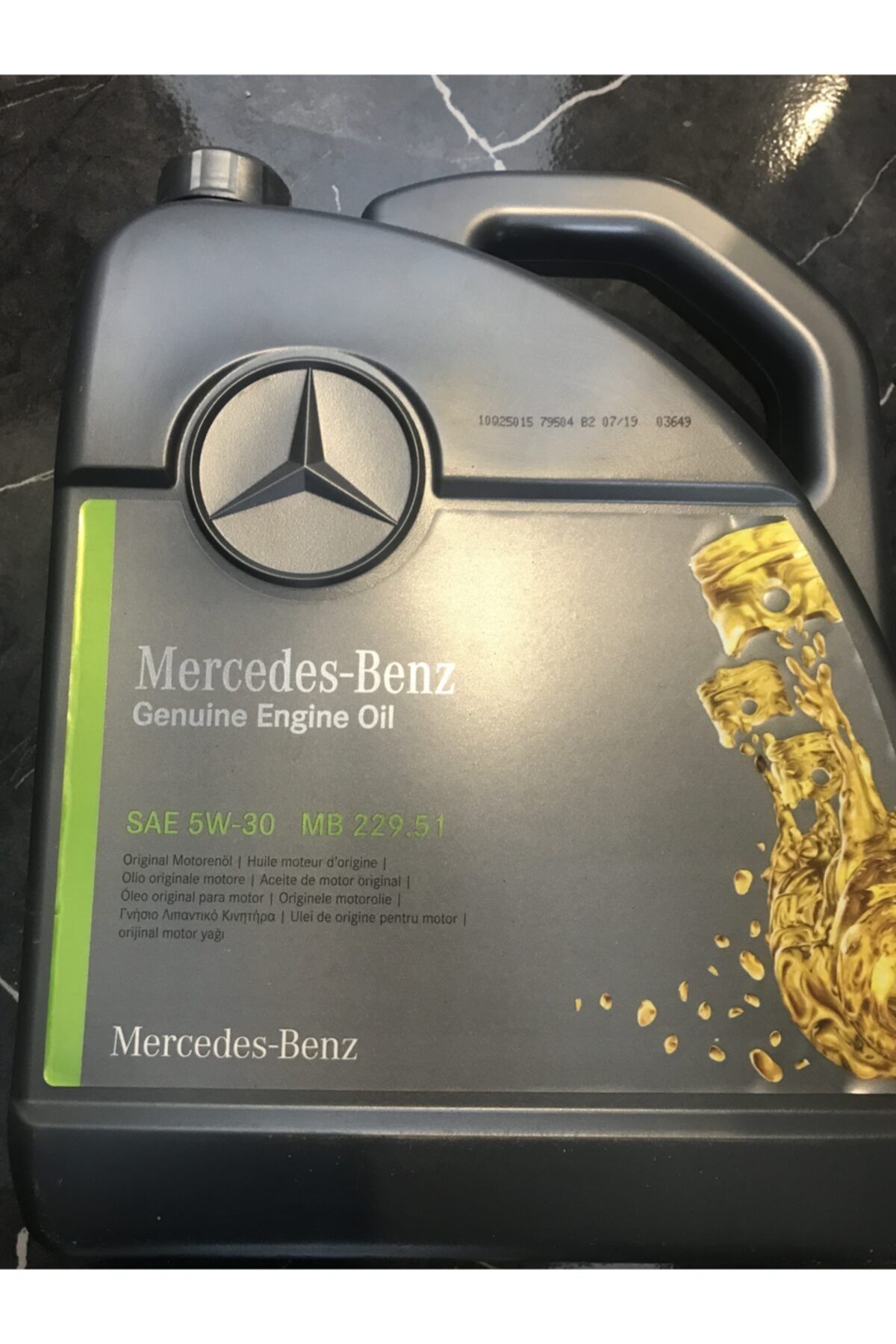 Mercedes Benz 5,30 Mb229,51 Motor Yağı