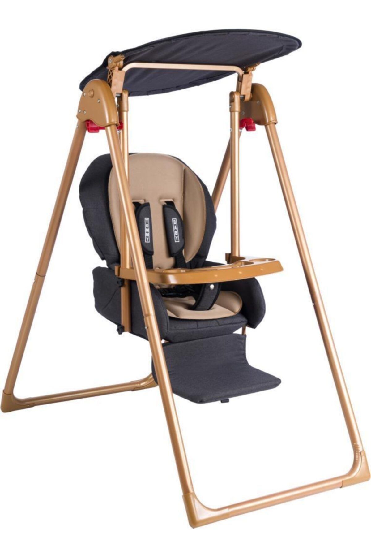 Tommybaby Crazy Gold Salıncak Bebek Salıncağı Çocuk Salıncağı Mama Sandalyesi