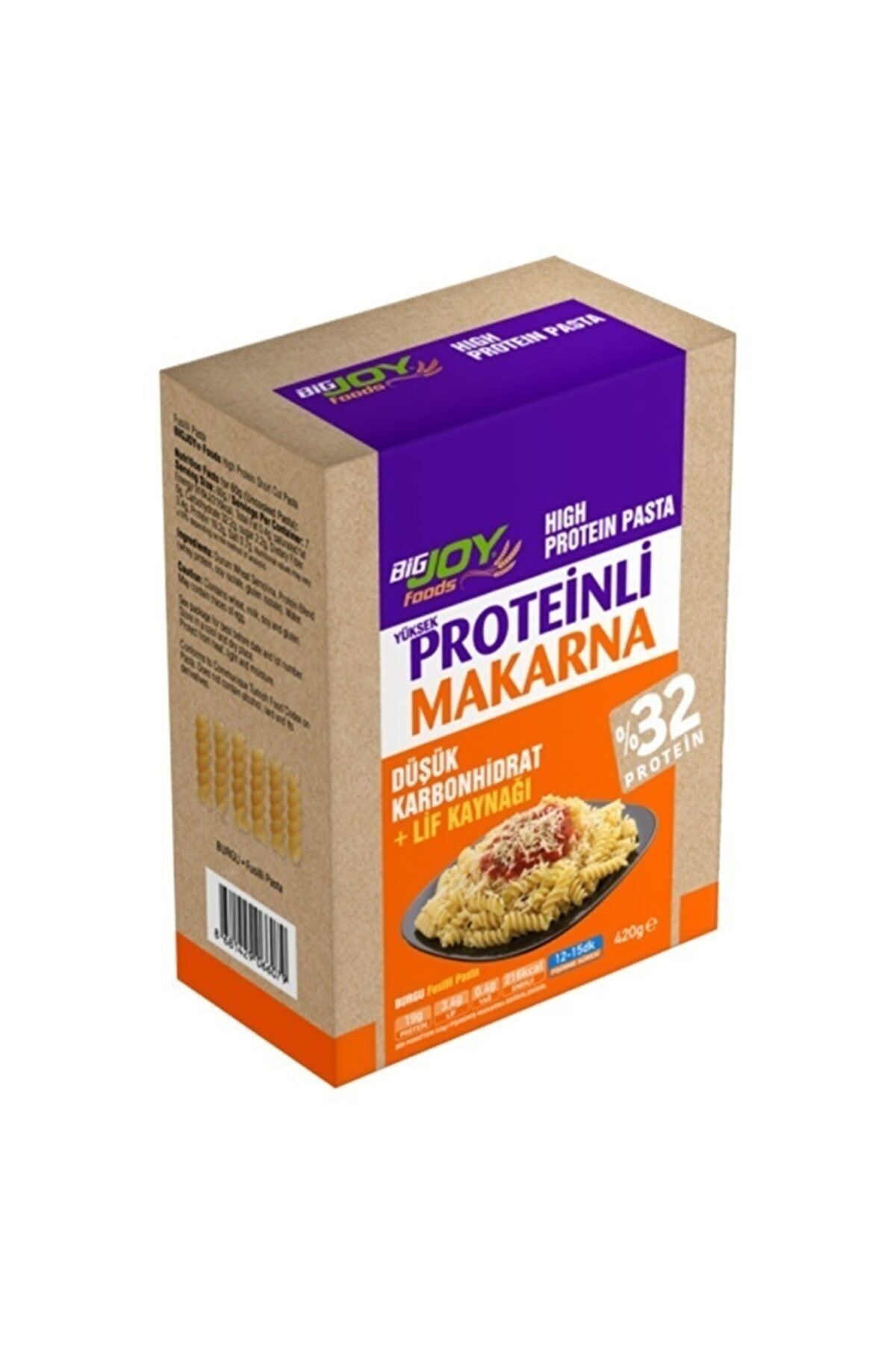 Big Joy Proteinli Makarna 420 Gr