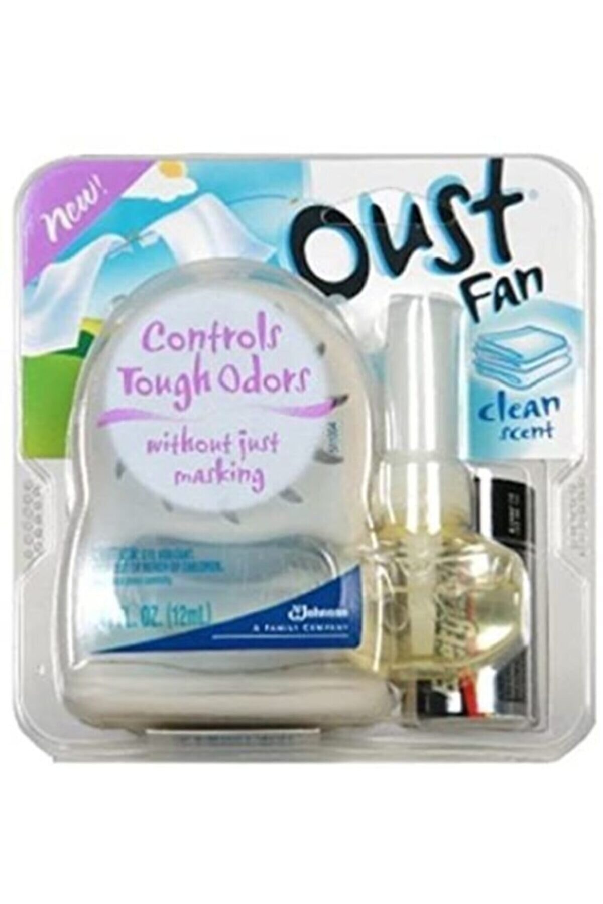 Air Wick Johnson Oust Fan Hava Yenileyici Ultra Sessiz Fanlı Oda Kokusu