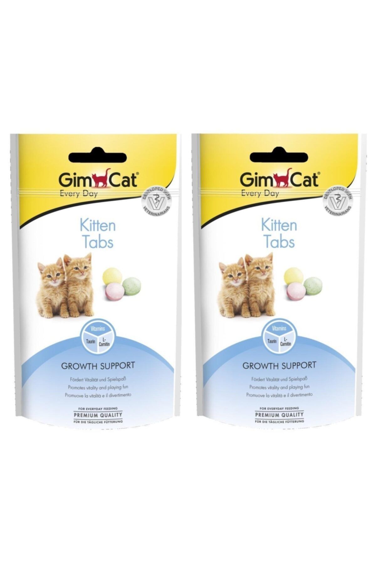 Gimcat Kitten Tabs 2 Adet Yavru Kedi Ödül 40 Gr Arda062
