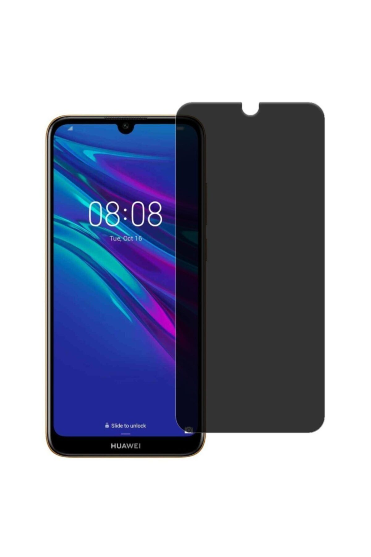 Gsmclub Huawei Y7 2019 Görünmez Hayalet Full Kaplayan Ekran Koruyucu Cam