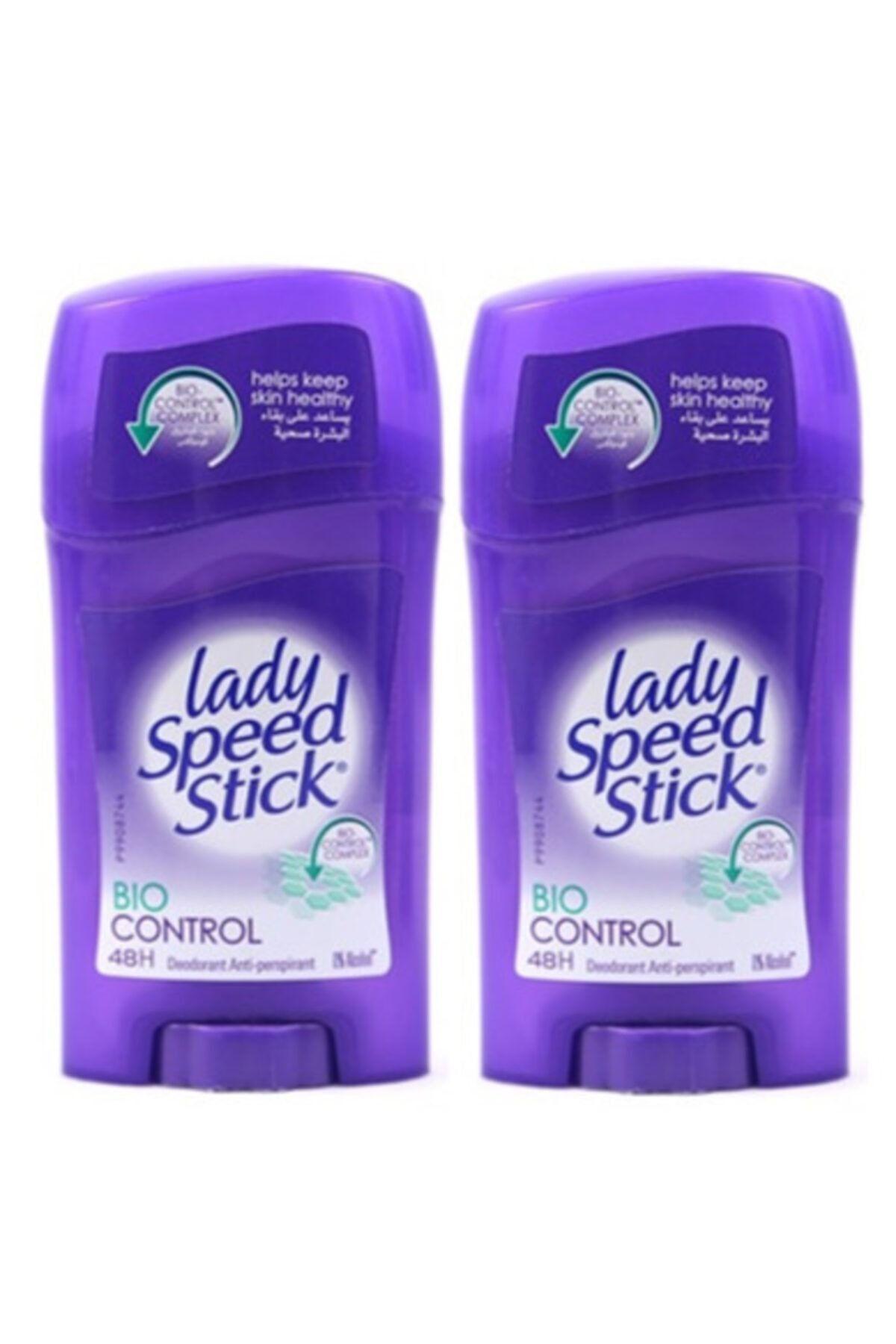 Lady Speed Stick Bio Control 45 gr X 2 %0 Alkol Made In Usa