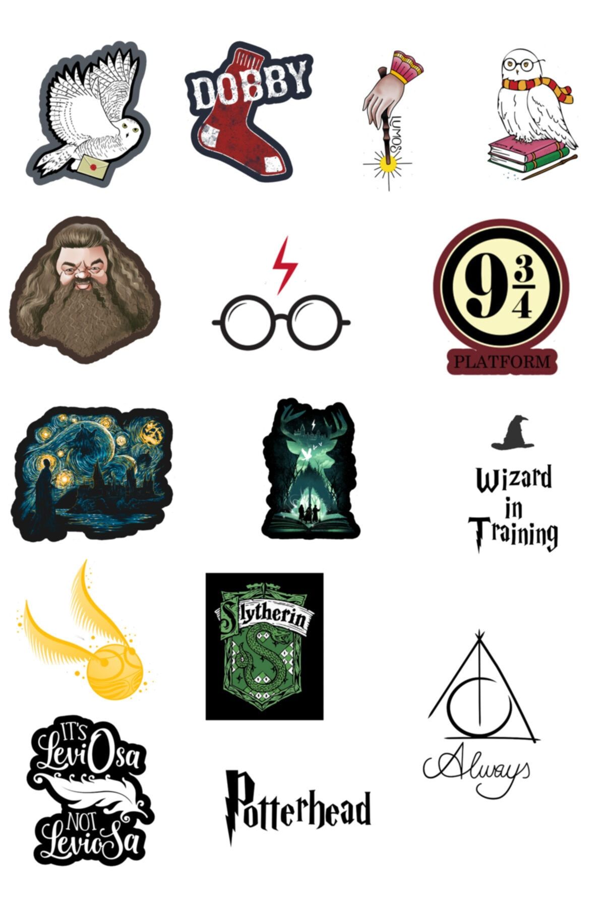 MiniPera Harry Potter Sticker Seti