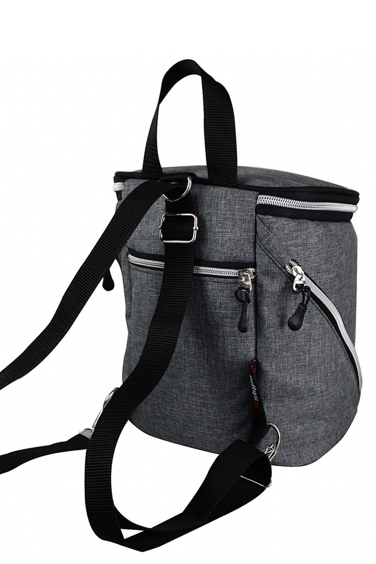 Stylo Smart Backpack Gri Çok Fonksiyonlu Termos Sırt Çantası