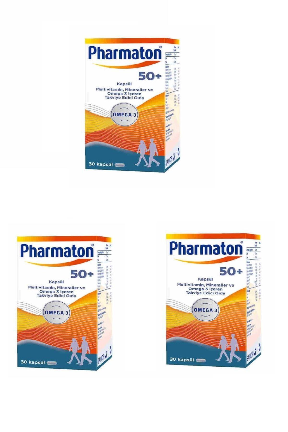 Bepanthol Pharmaton 50 Plus 30 Kap 3'lü Paket