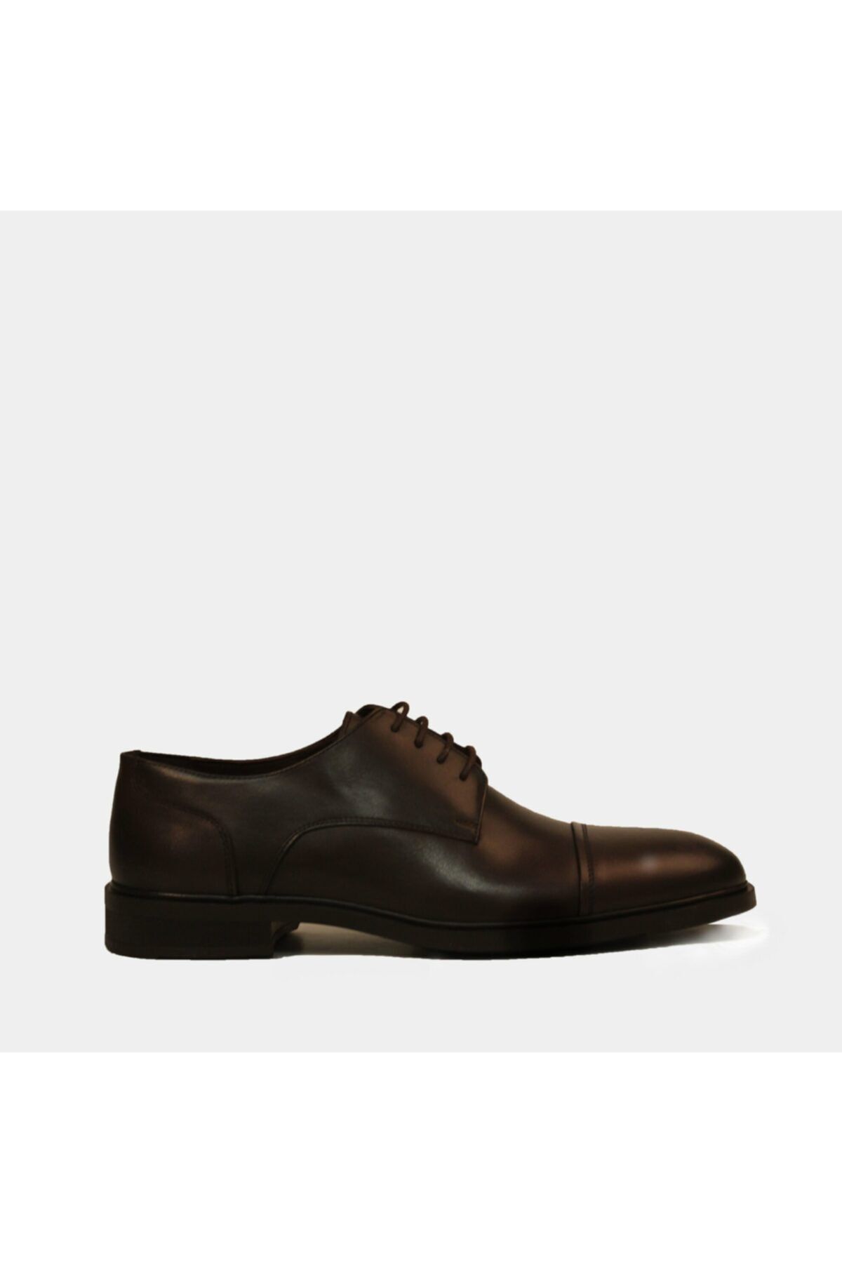 Hotiç Erkek Kahverengi Hakiki Deri Klasik Ayakkabı