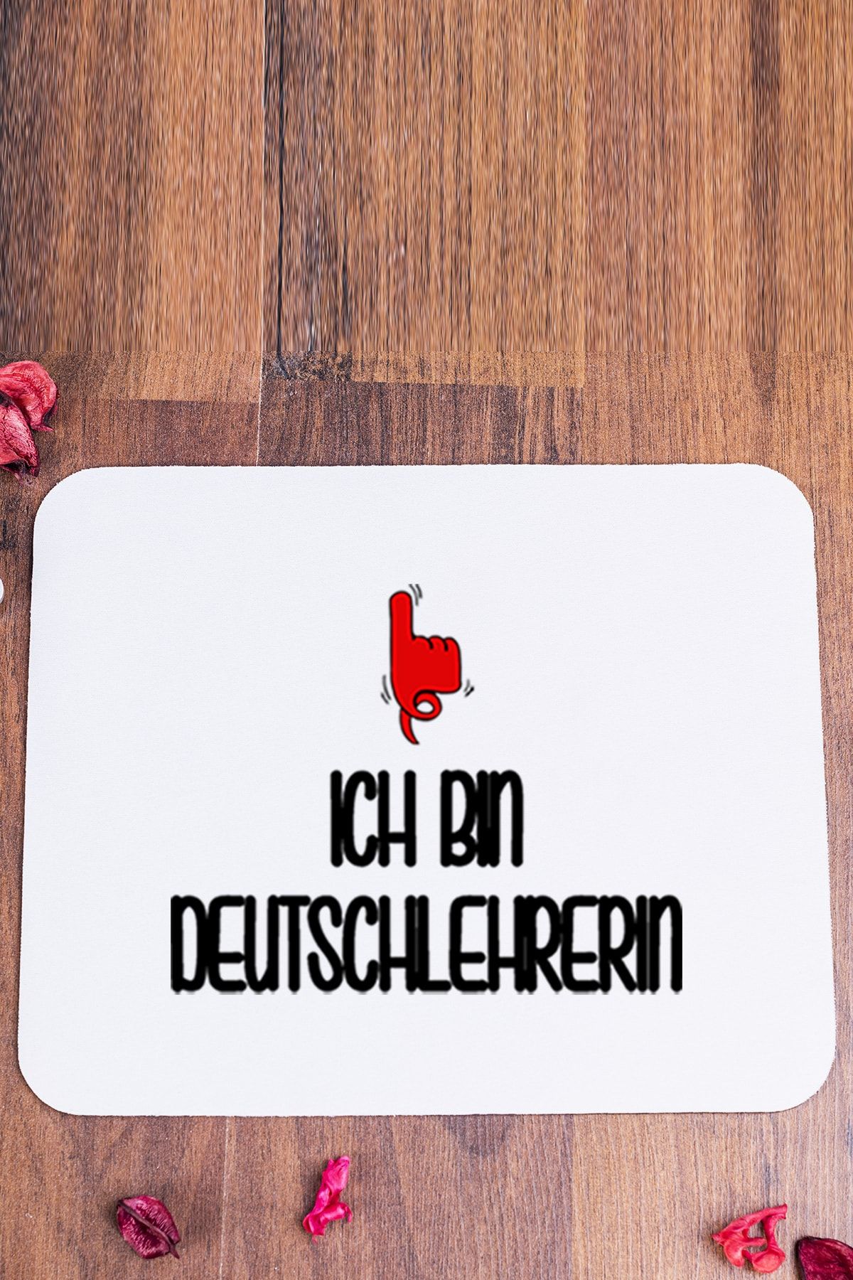 Procity Kadın Almanca Öğretmeni Baskılı Mouse Pad