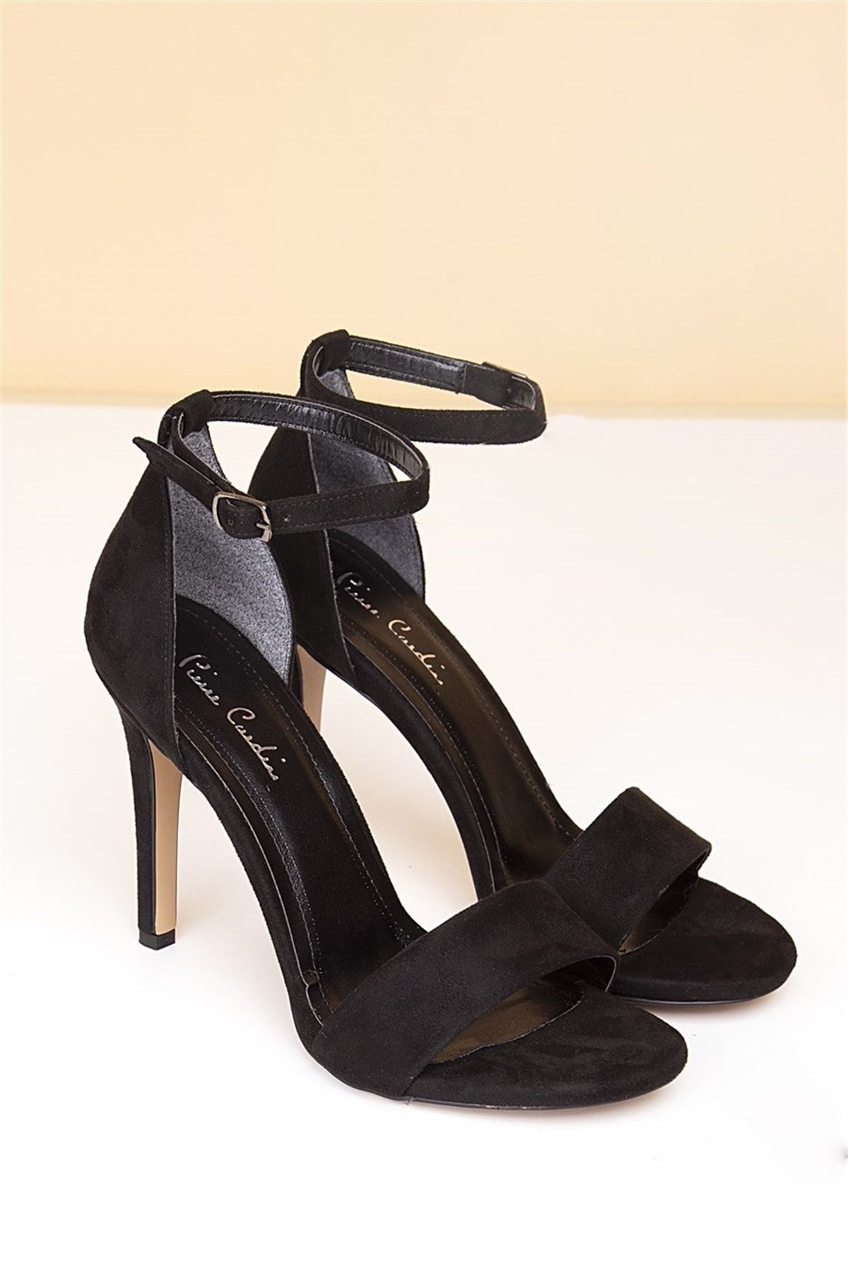 Pierre Cardin PC-50170 Suet Siyah Kadın Ayakkabı