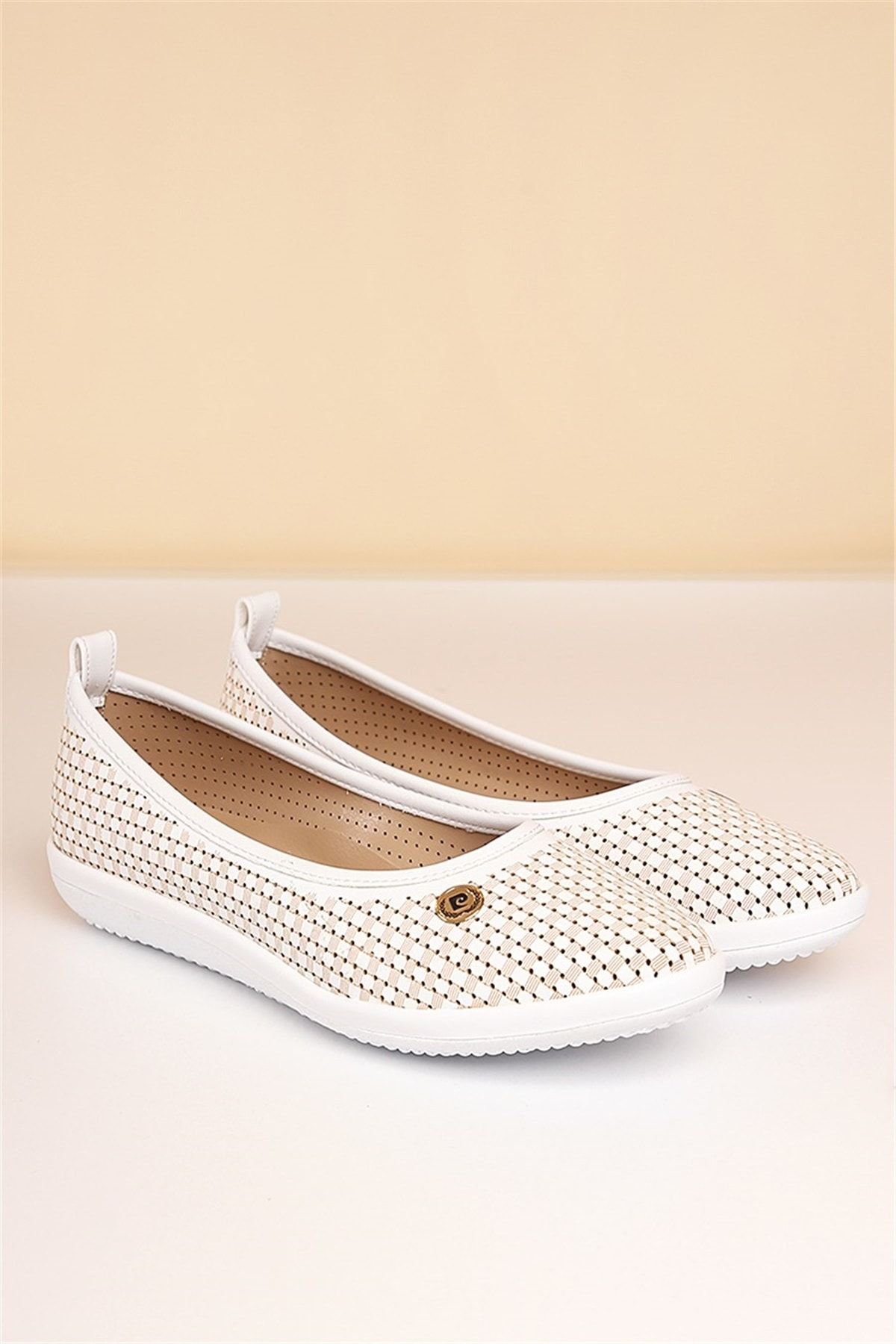 Pierre Cardin Pc-50094 Beyaz Kadın Ayakkabı