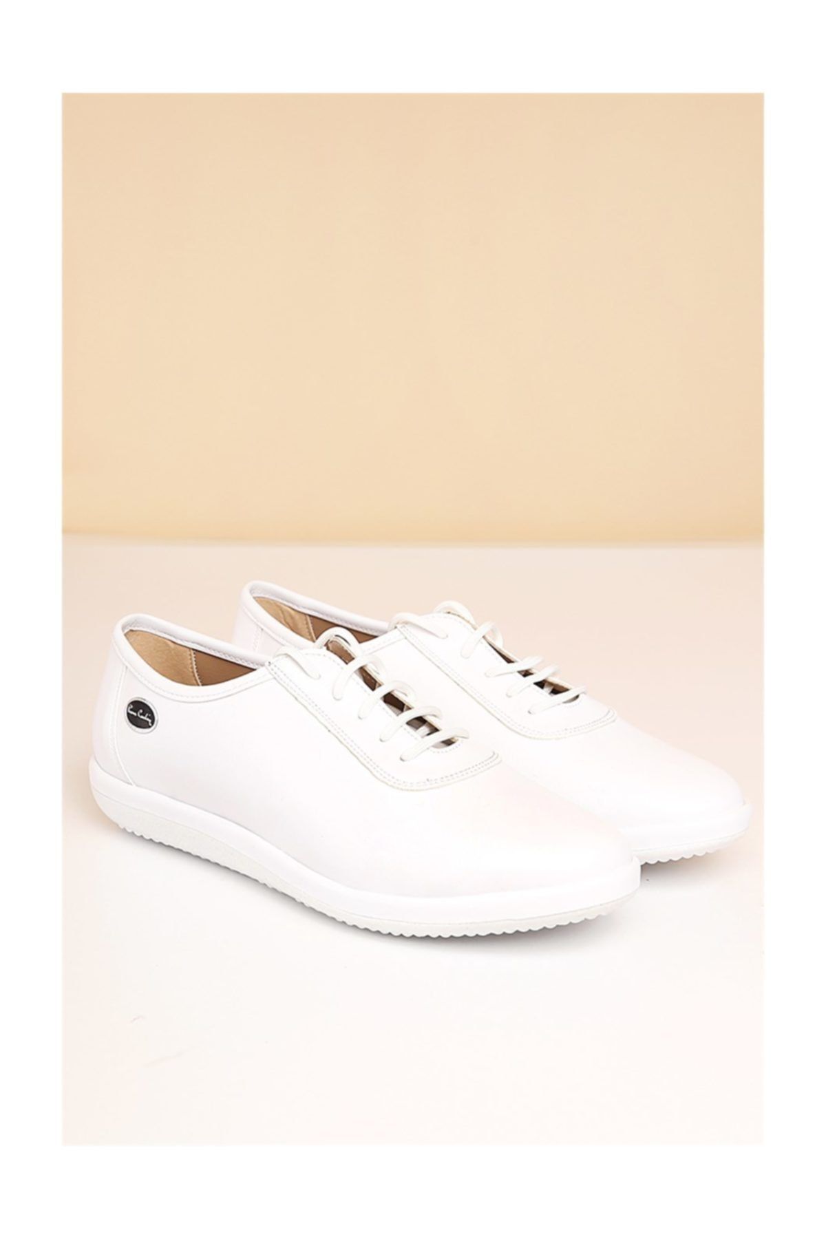 Pierre Cardin Pc-50105 Beyaz Kadın Ayakkabı