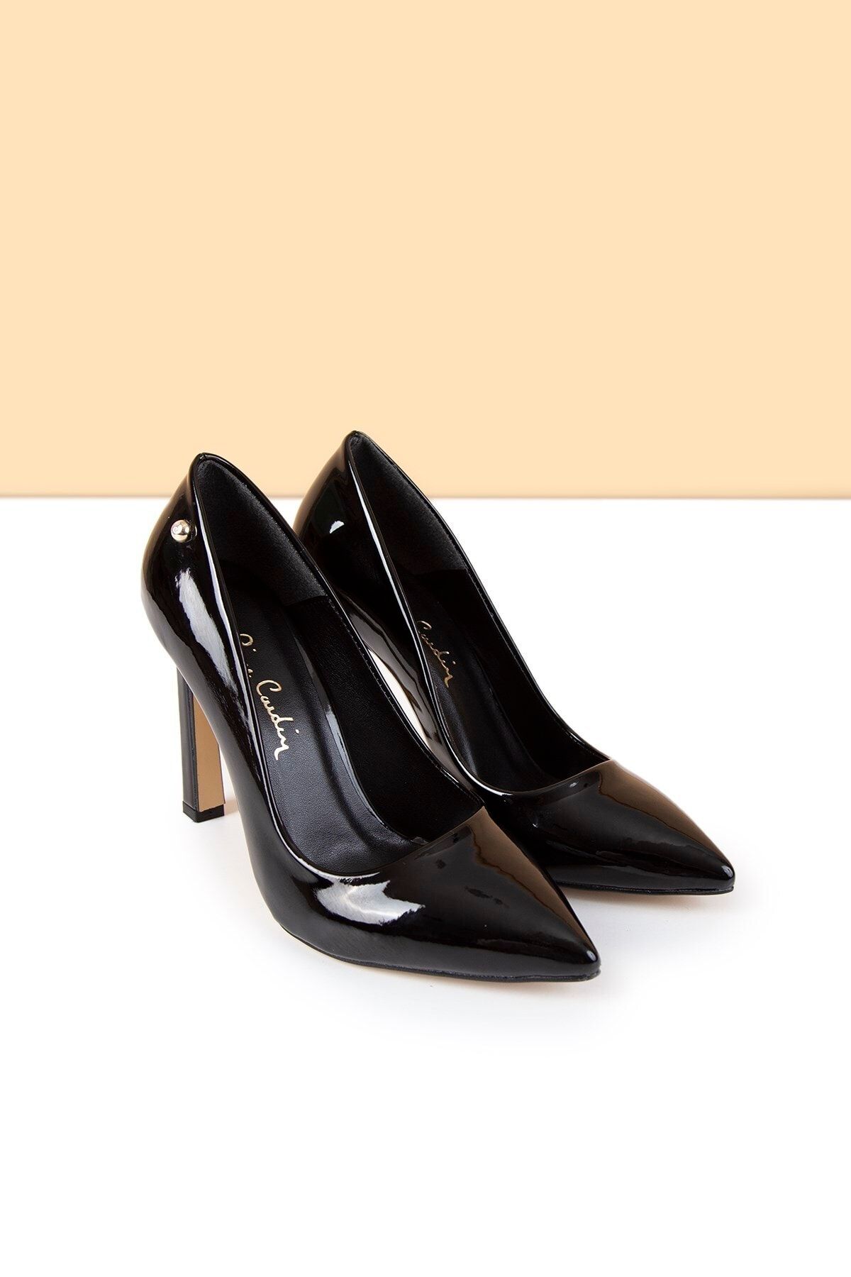 Pierre Cardin Pc-50505 Rugan Siyah Kadın Ayakkabı