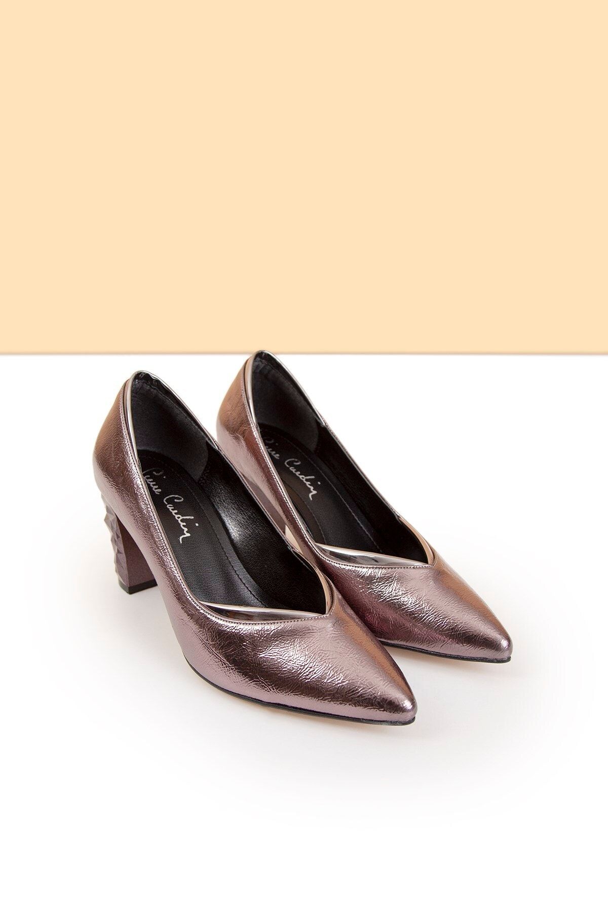 Pierre Cardin Pc-50738 Parlak Platın Kadın Ayakkabı