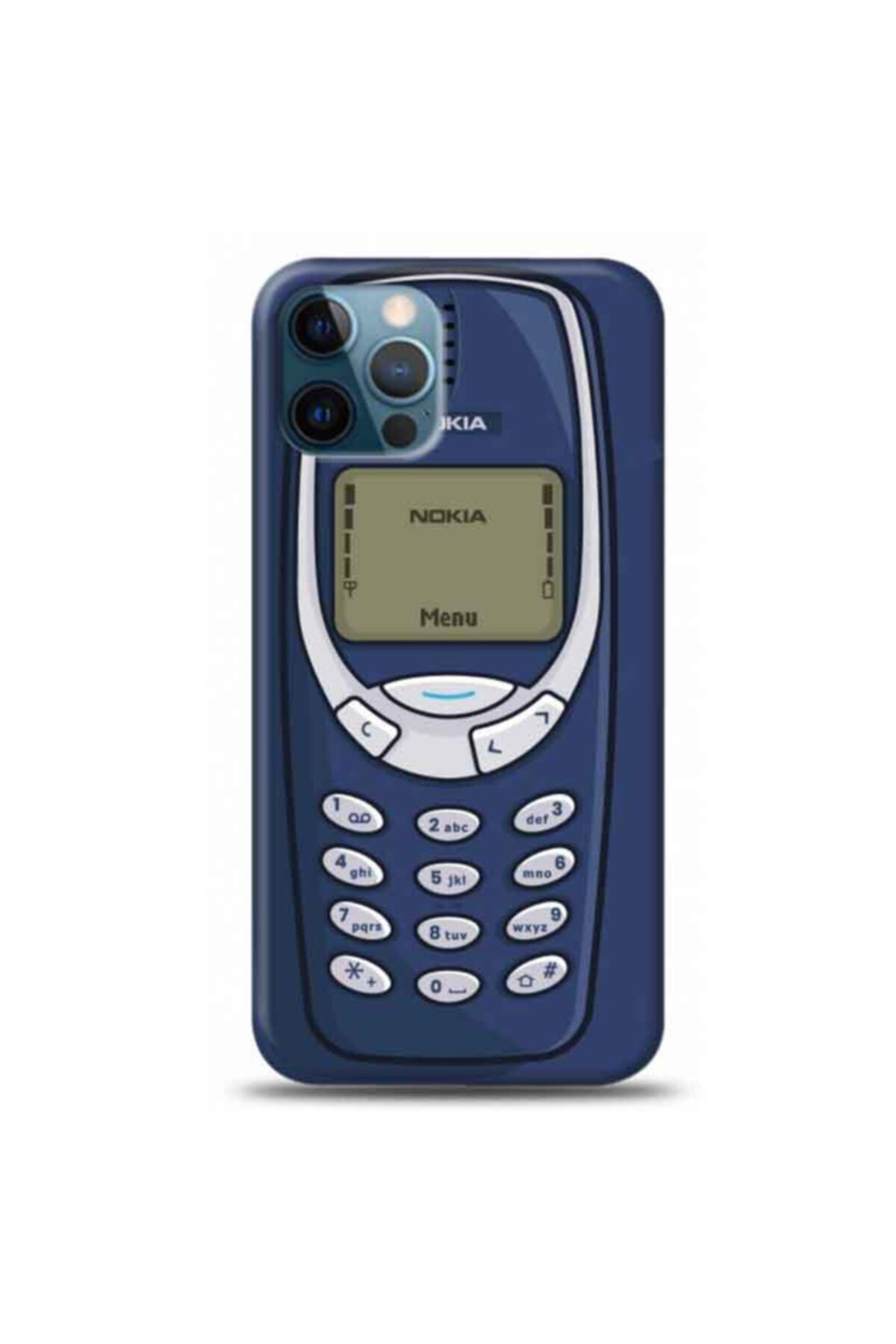 Marselit Iphone 13 Pro Max Nokia 3310 Tasarımlı Telefon Kılıfı-retro11