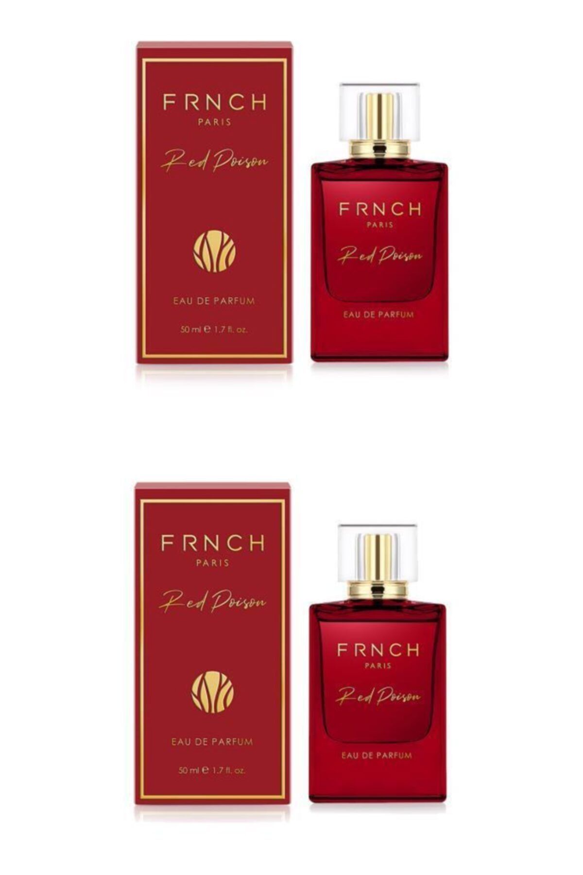 FRNCH Red Poison 50 Ml Edp Kadın Parfümü 2 Adet