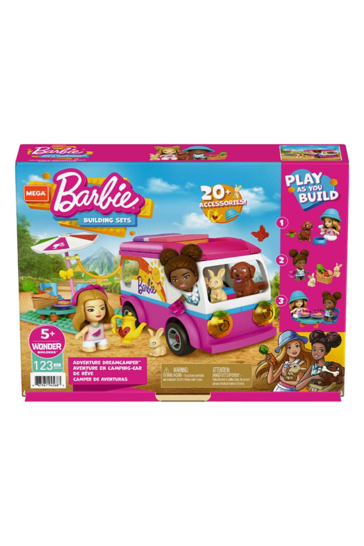 Barbie Mega Construx Barbie'nin Karavanı Gwr35