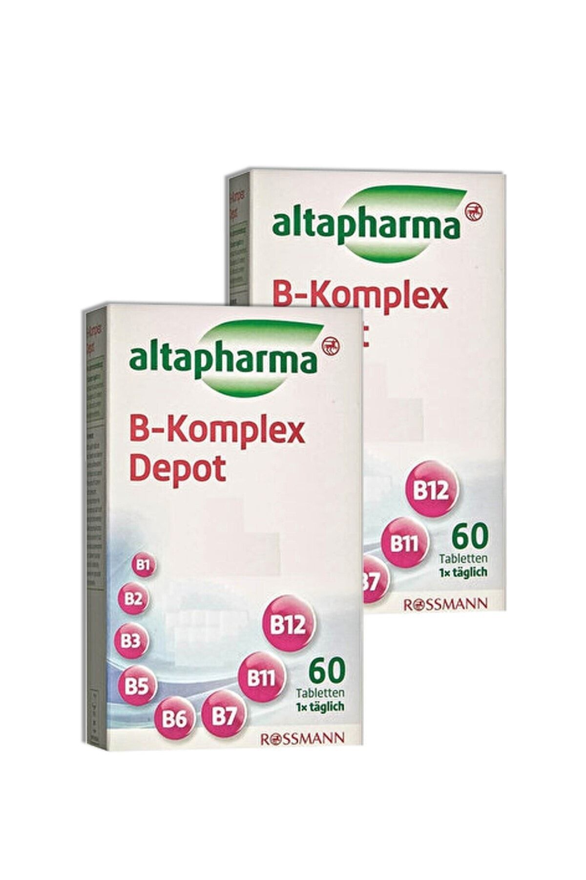 Altapharma Vitamin B Kompleks Tablet 60'lı 2 Adet