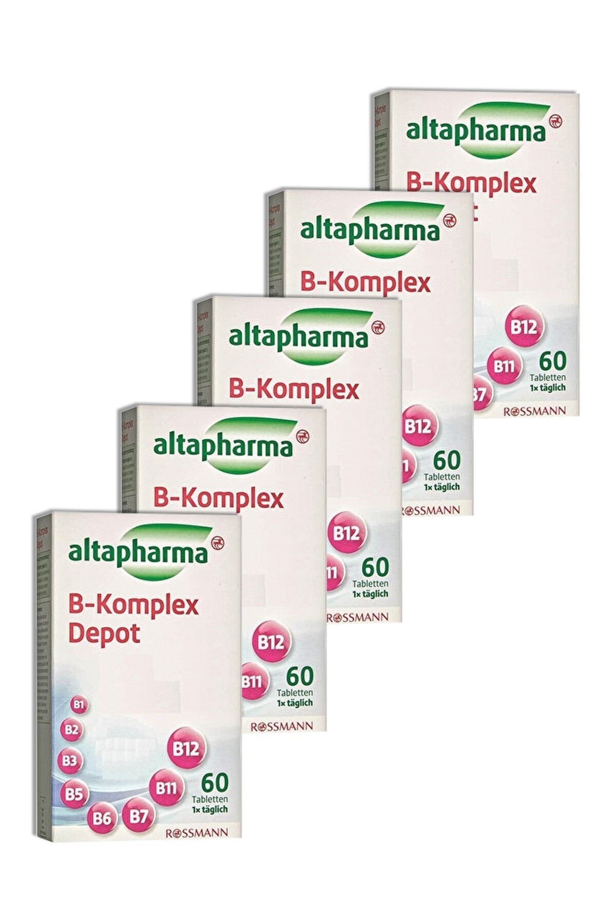 Altapharma Vitamin B Kompleks Tablet 60'lı (5 Adet)