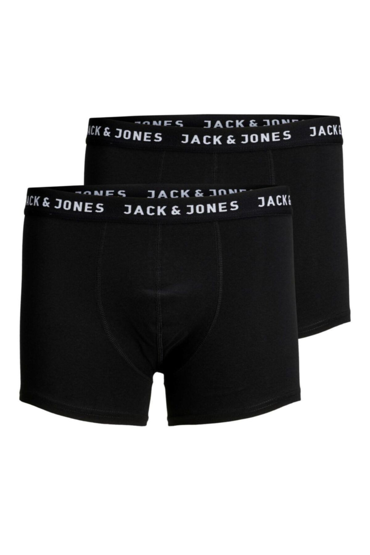 Jack & Jones Erkek Siyah 2 li Boxer 12138235