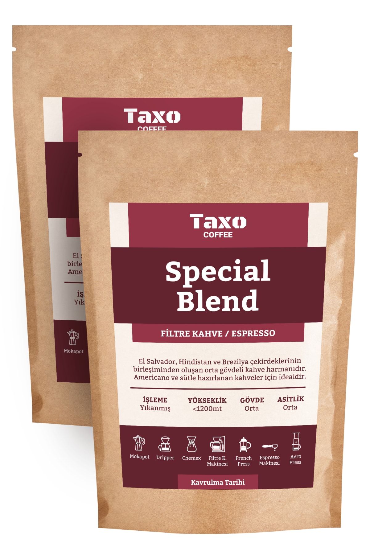 Taxo Coffee Special Blend Espresso/filtre Kahve 1kg