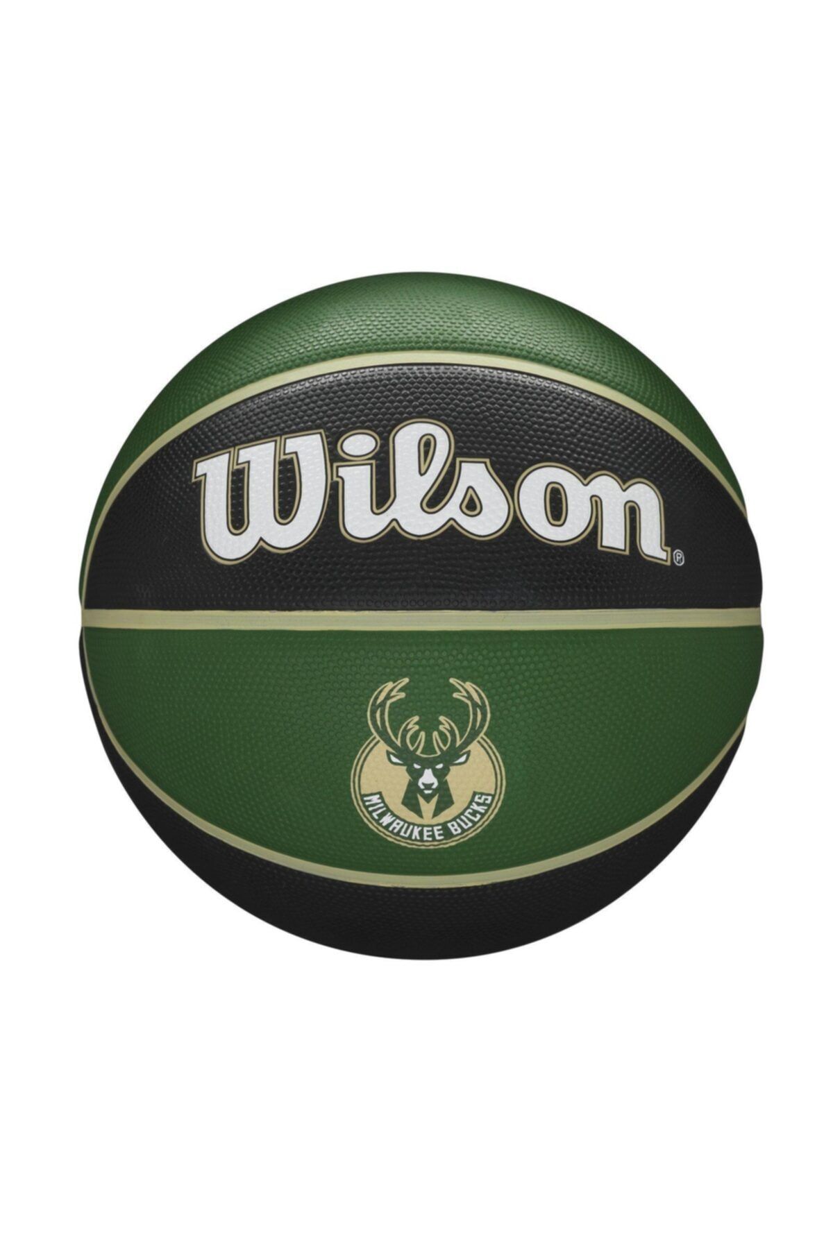 Wilson Basket Topu Nba Team Tribute Milwaukee Bucks Size 7 Wtb1300xbmıl