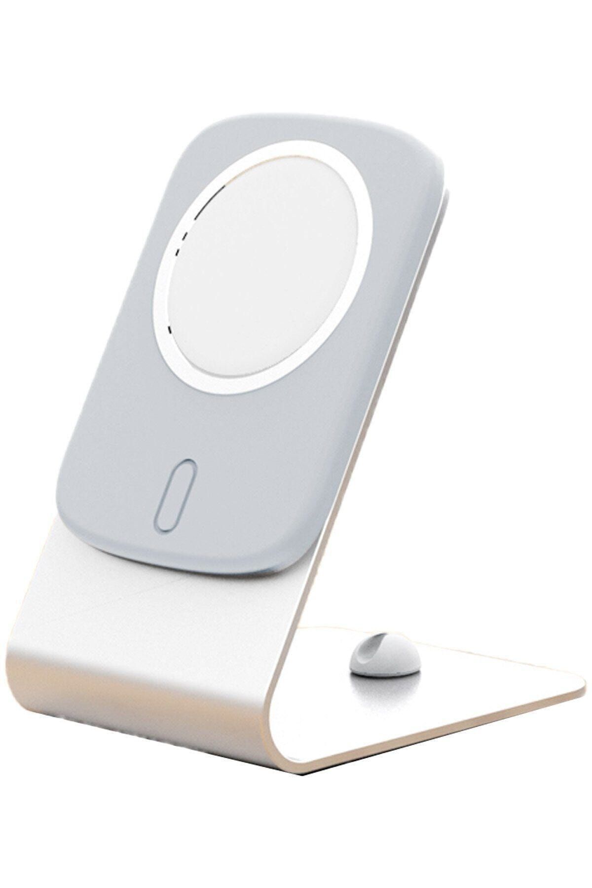 teknocozy Apple Iphone Magsafe Uyumlu Magnetli Holder Masaüstü Telefon Şarj Standı