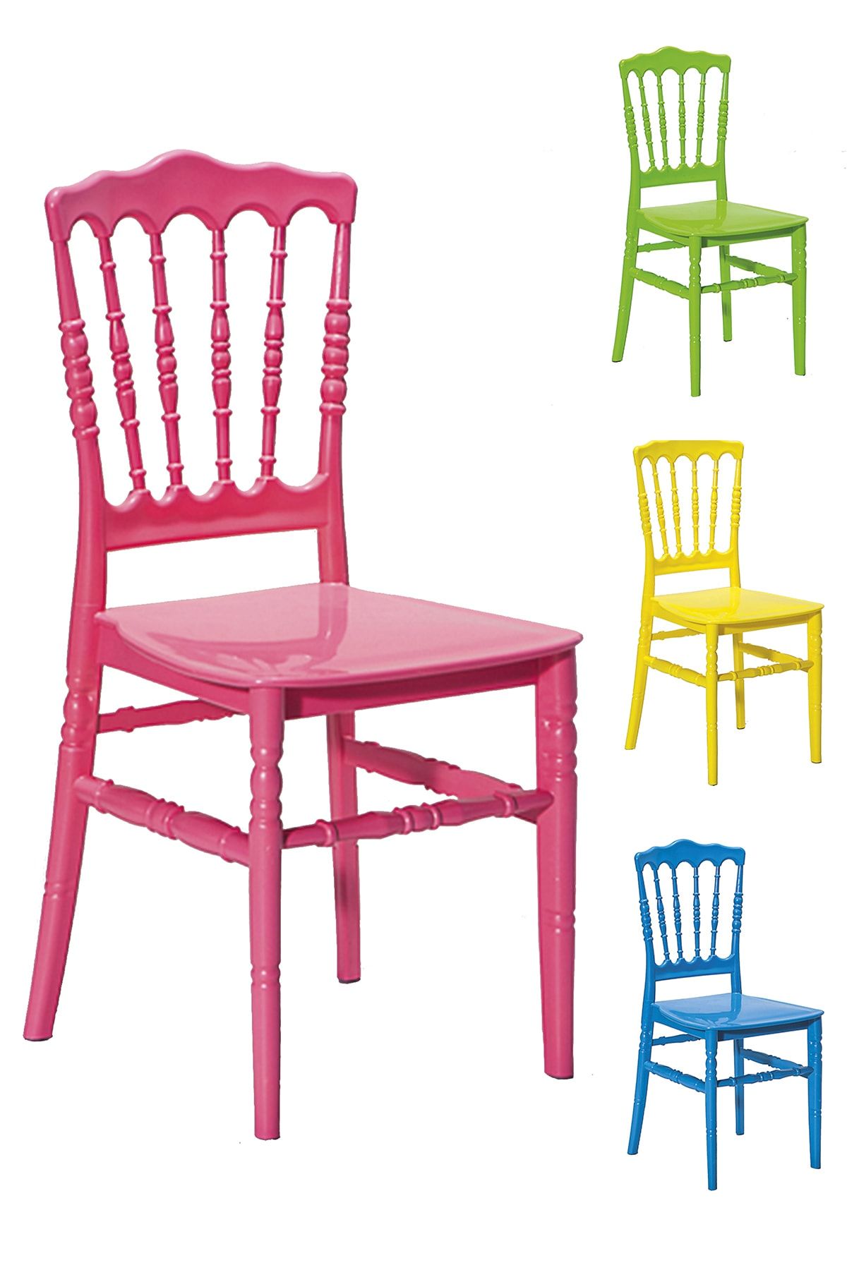 SANDALİE 4 Adet / Miray Renkli Sandalye