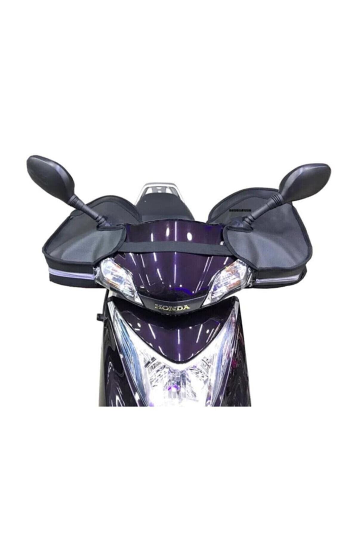 KNT Motosiklet Termal El Koruyucu Rüzgar Koruyucu Reflektörlü [scooter, Cub Modelleri] Elkoruma