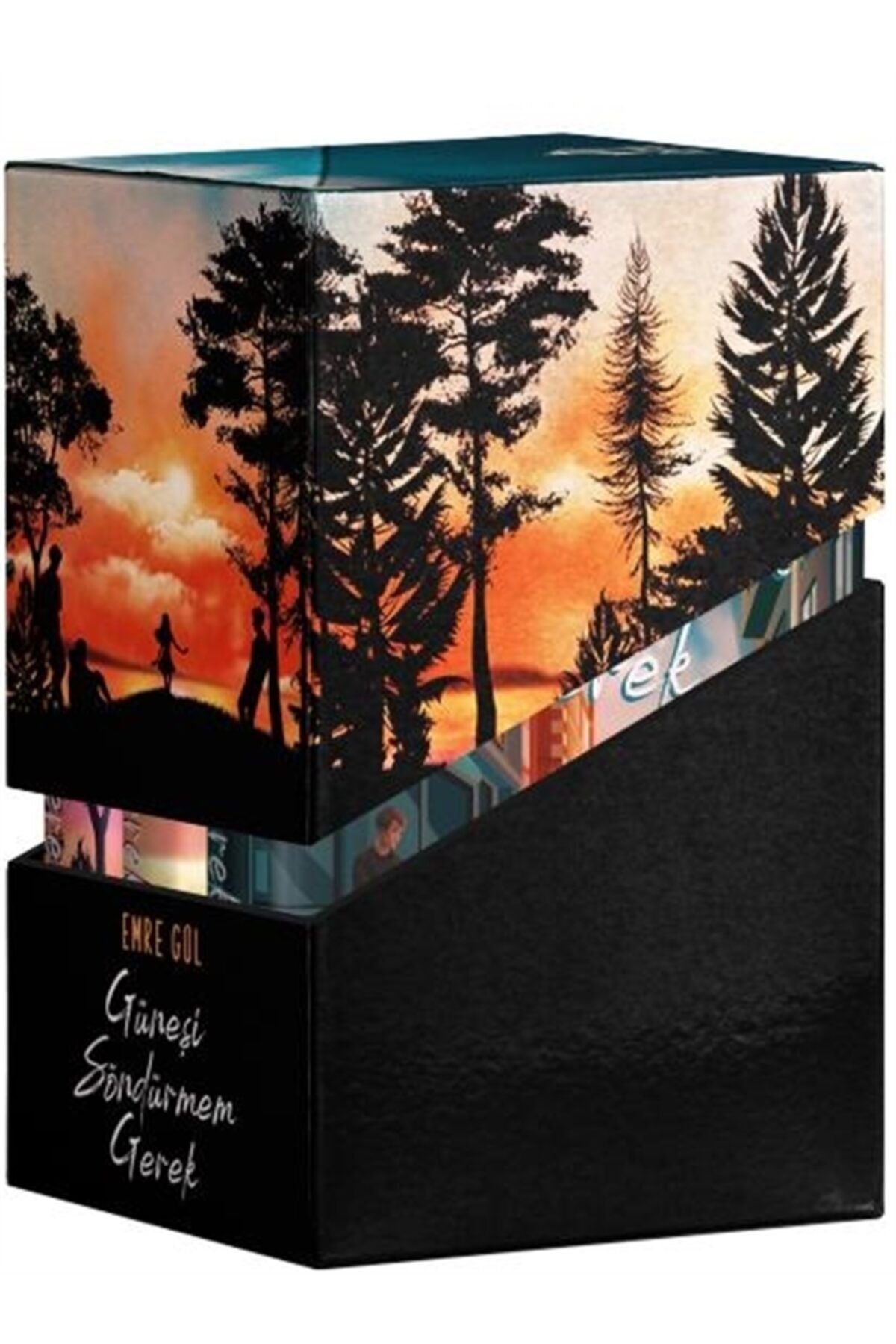 Gizzy Art - Özel Ürün Güneşi Söndürmem Gerek Kutulu Set 3 Kitap Takım Emre Gül