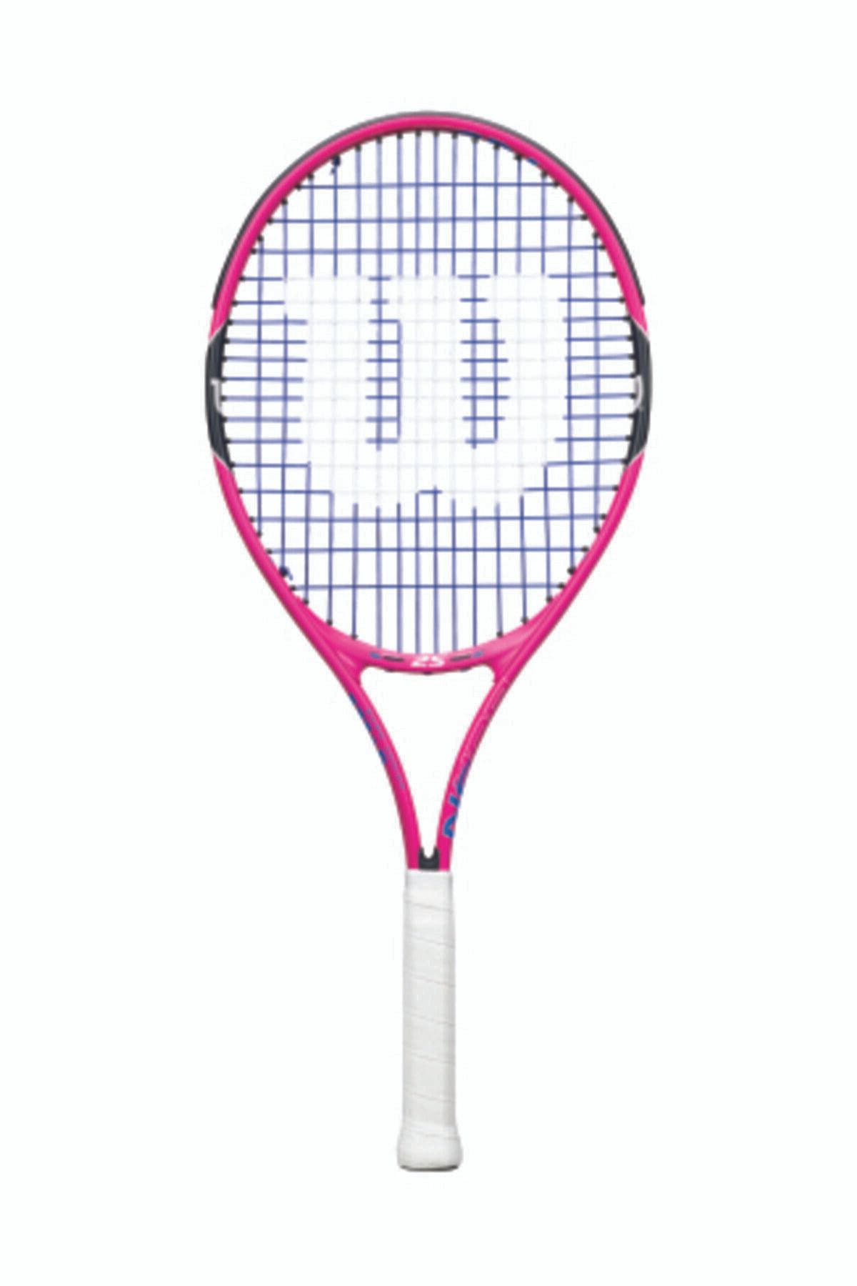Wilson Unisex Çocuk Mor Tenis Raketi Burn Pink 25 Raketi (WRT218200)