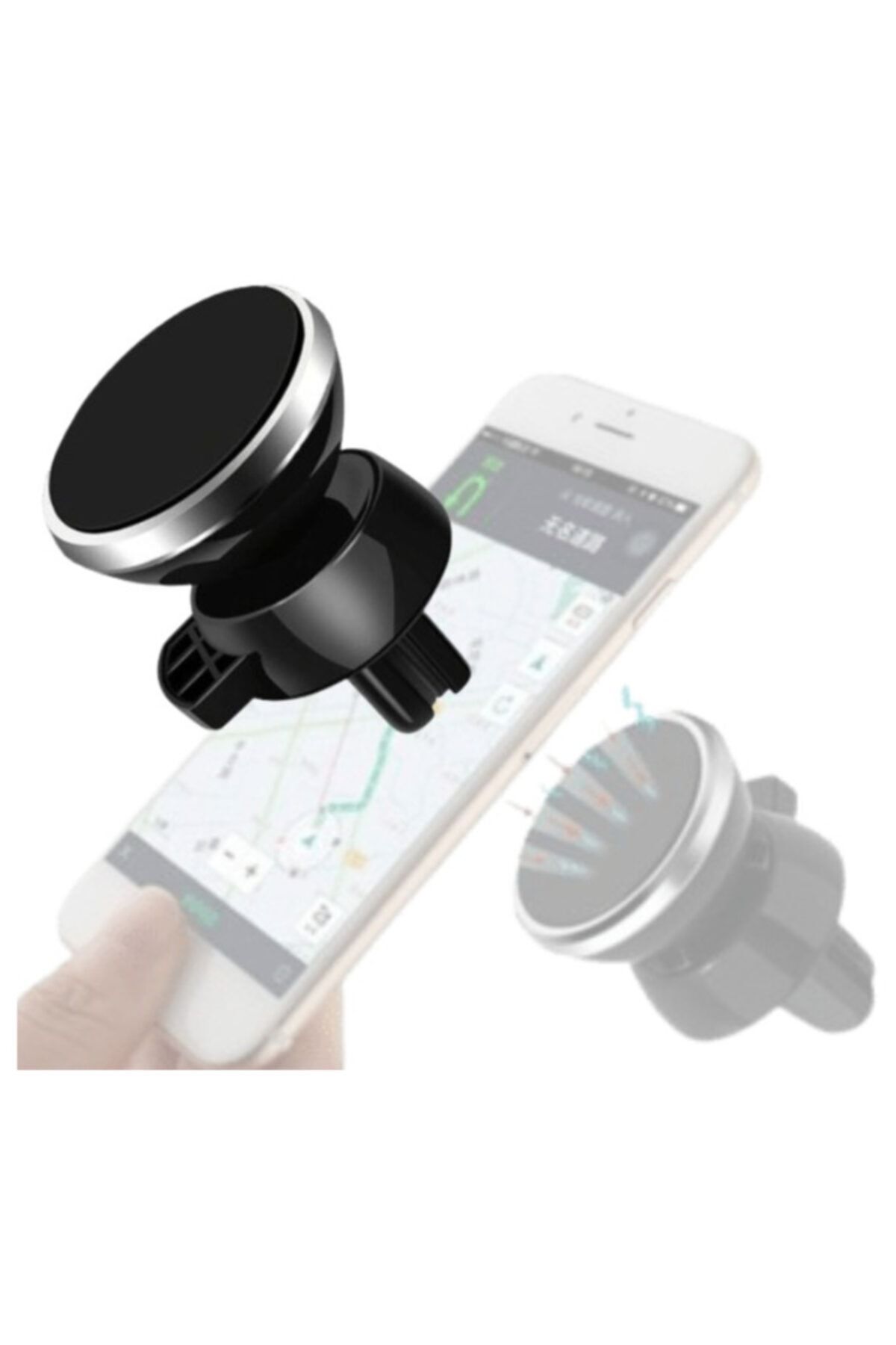 Ankaflex Mıknatıslı Tutucu Araç Araba Içi 360° Dönebilen Telefon Tutucu Mıknatıslı Yapışkanlı Tutucu