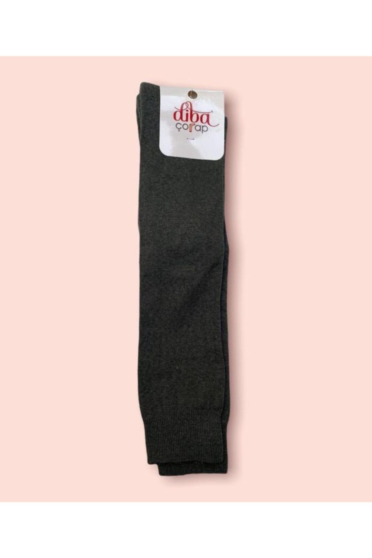 Diba Kadın Füme Taban Havlu Kışlık Diz Altı Çorap