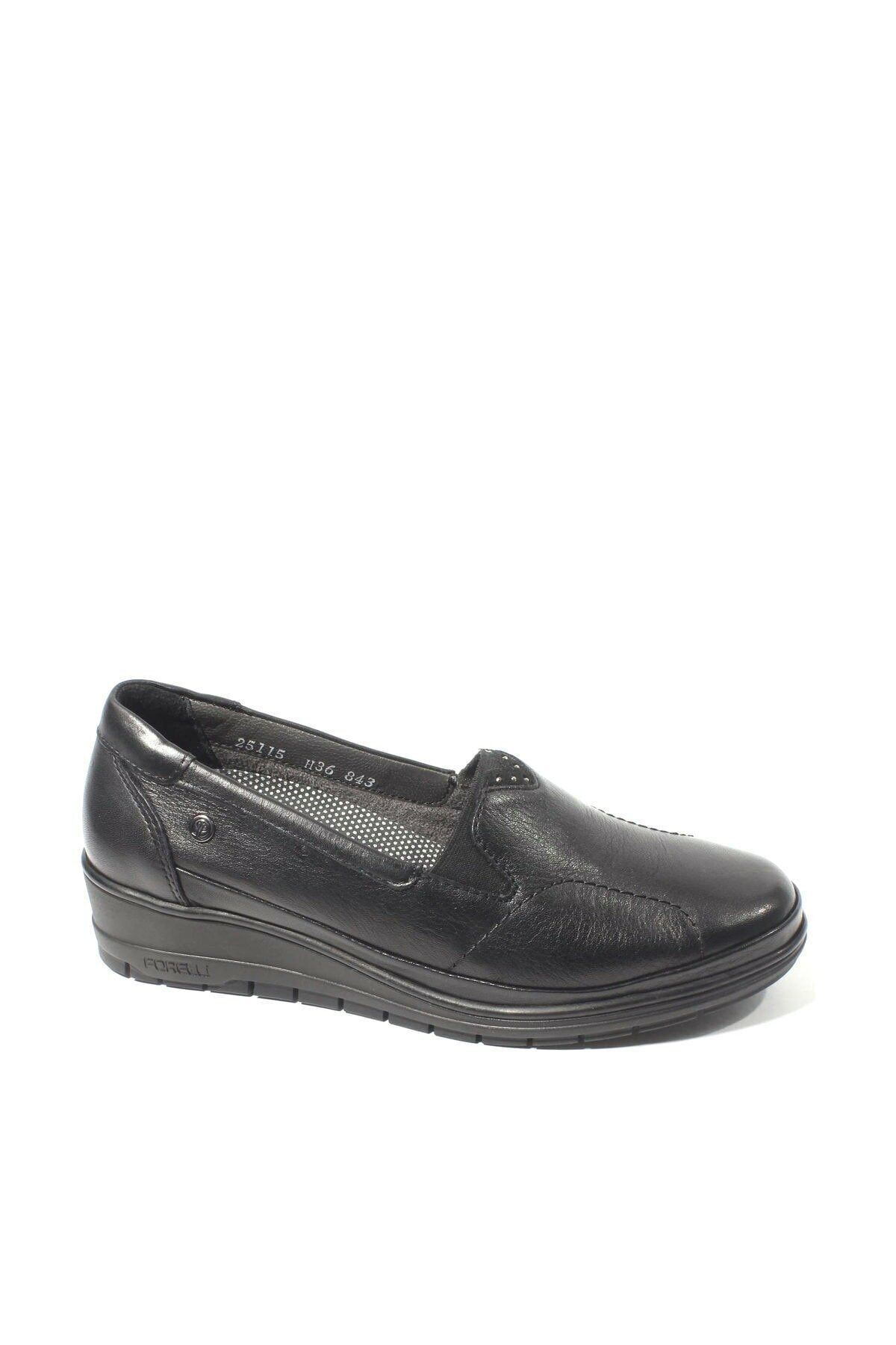 Forelli Nına-h Comfort Kadın Ayakkabı Siyah