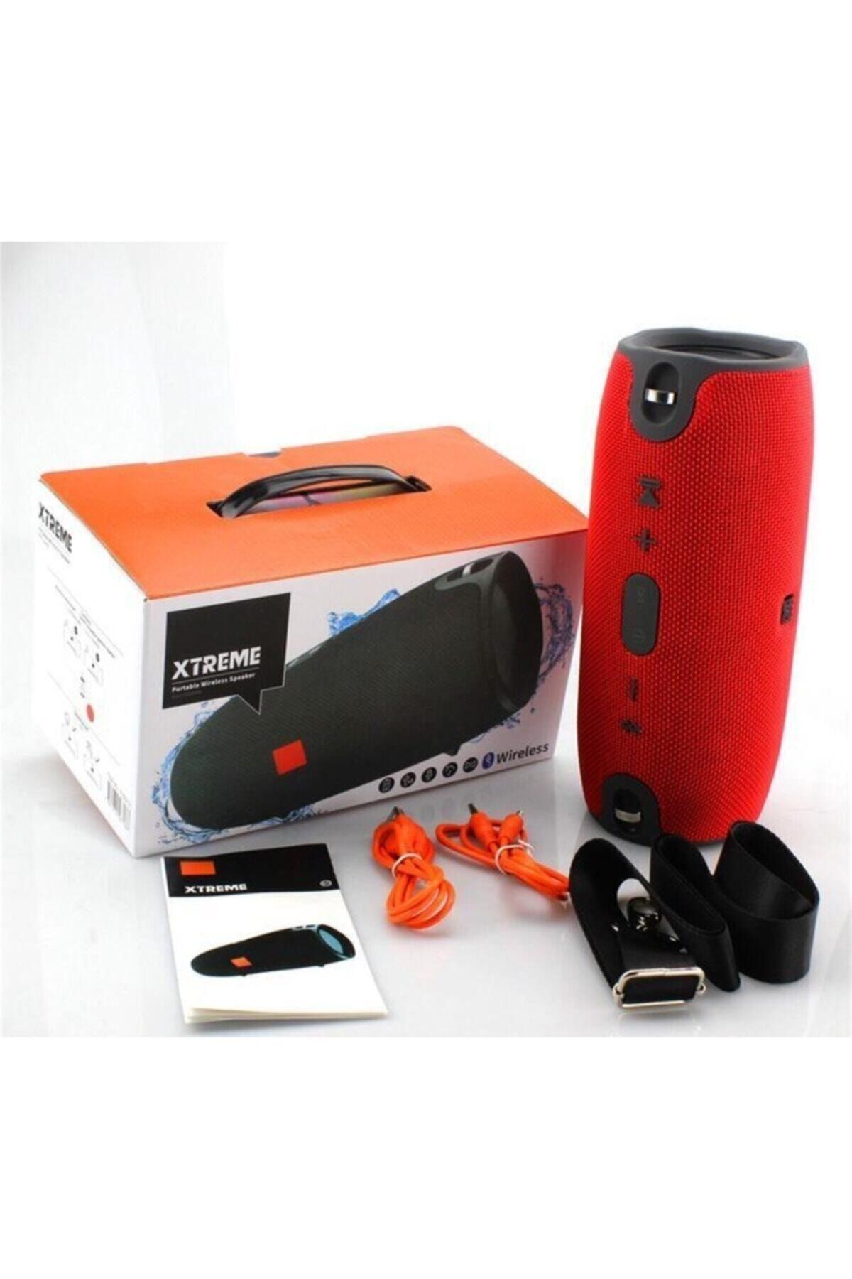 TRENDİST Xtreme Askılı Bluetooth Hoparlör Ses Bombası Xtreme Mt2 - Kırmızı