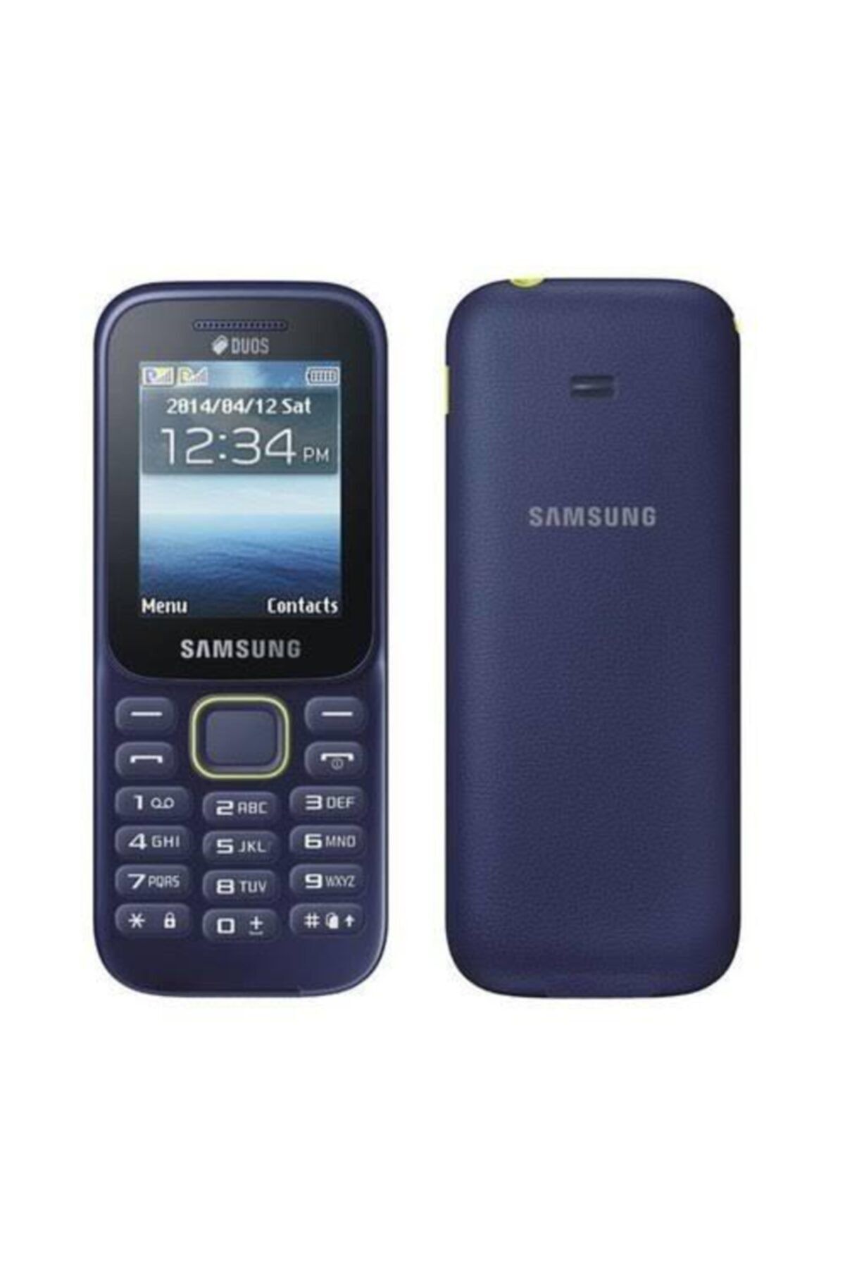 Samsung Dualsım Kamerasız Tuşlu Telefon Mavi (ASKER TELEFONU)