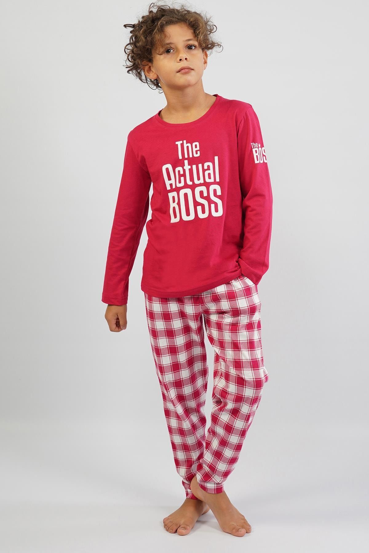 Espuar Genç Erkek The Actual Boss Pijama Takımı