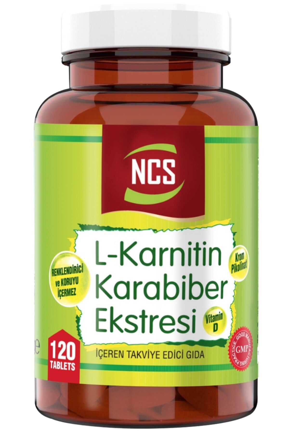 Ncs Karabiber Extreli L-karnitin 120 Tablet