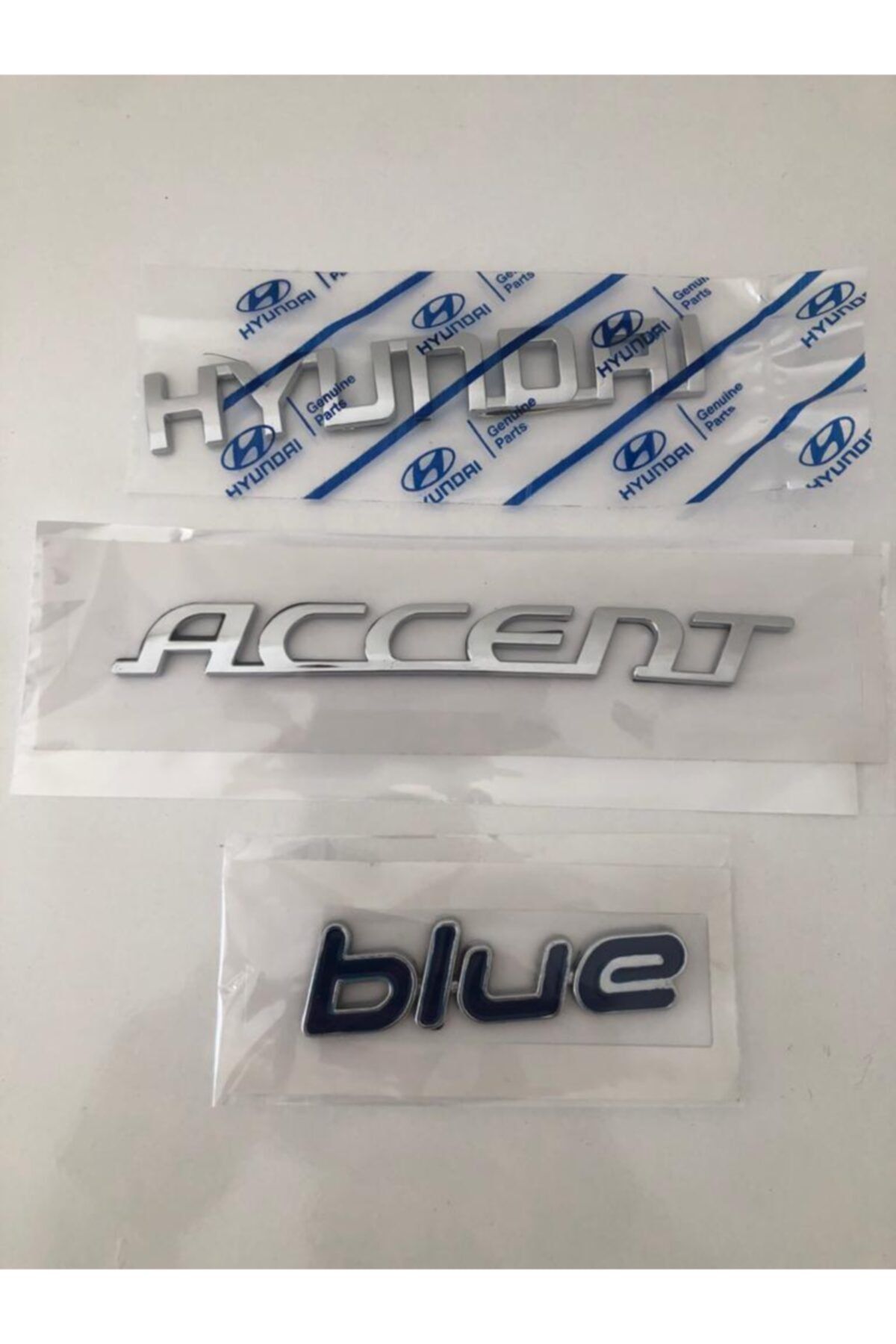 Hyundai Accent Blue Yazı-yüksek Kalite
